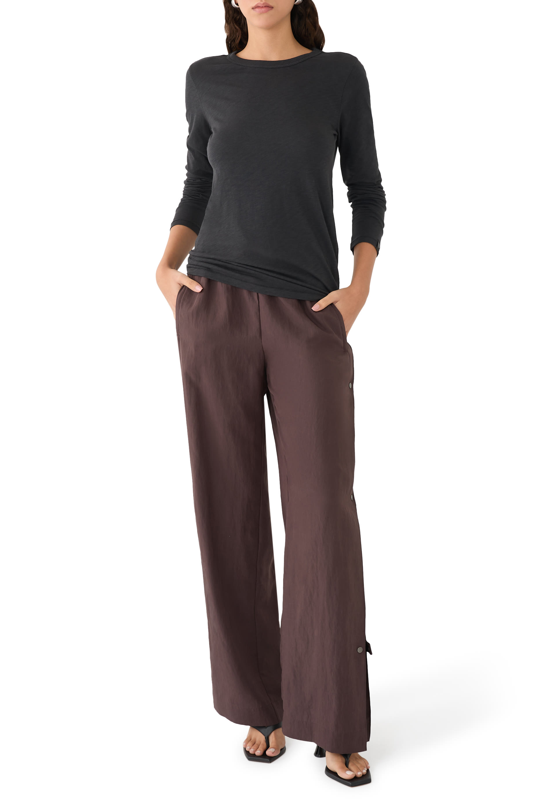 قميص ذا سلاب بأكمام طويلة