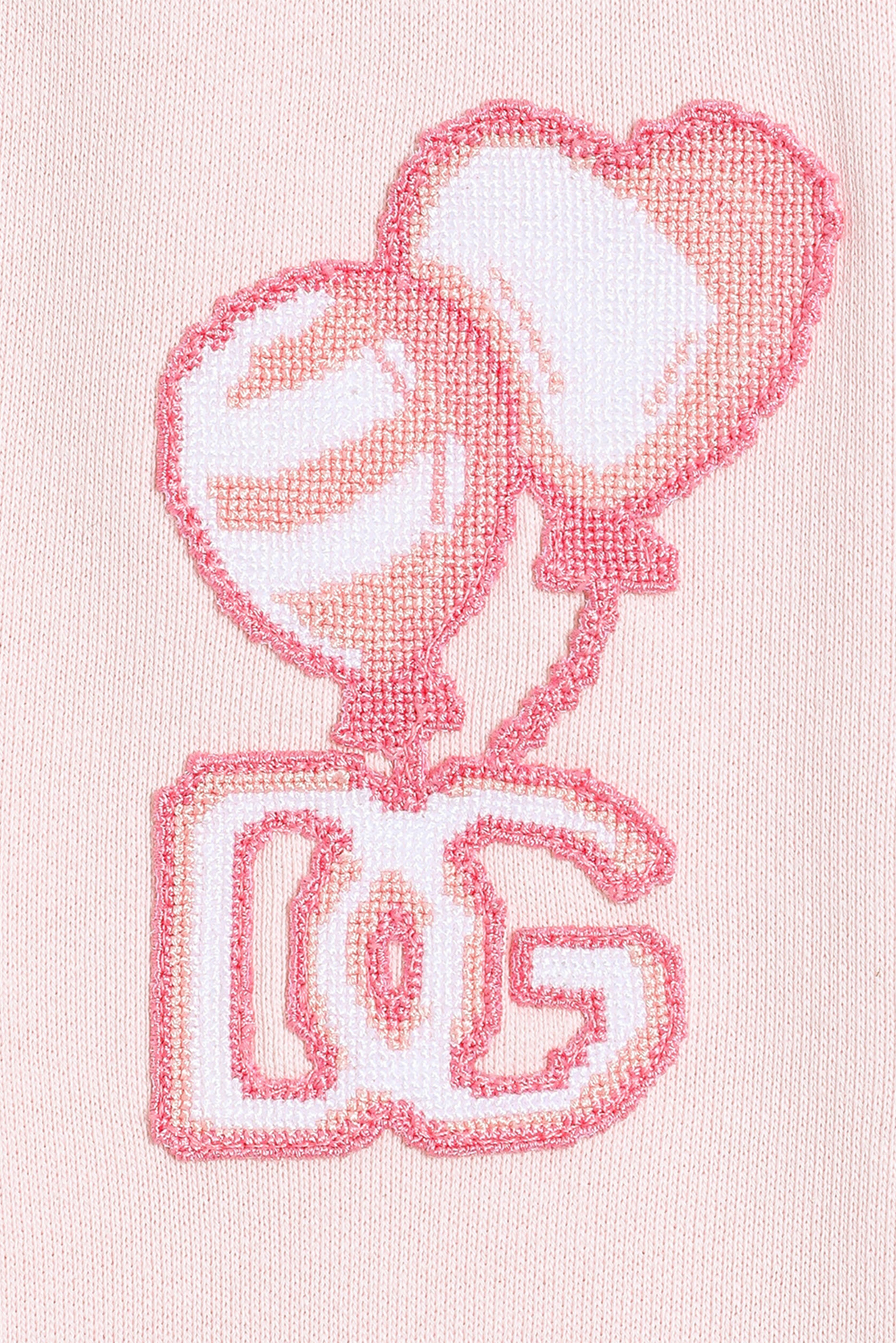 بنطال رياضي بشعار الماركة صوف للأطفال