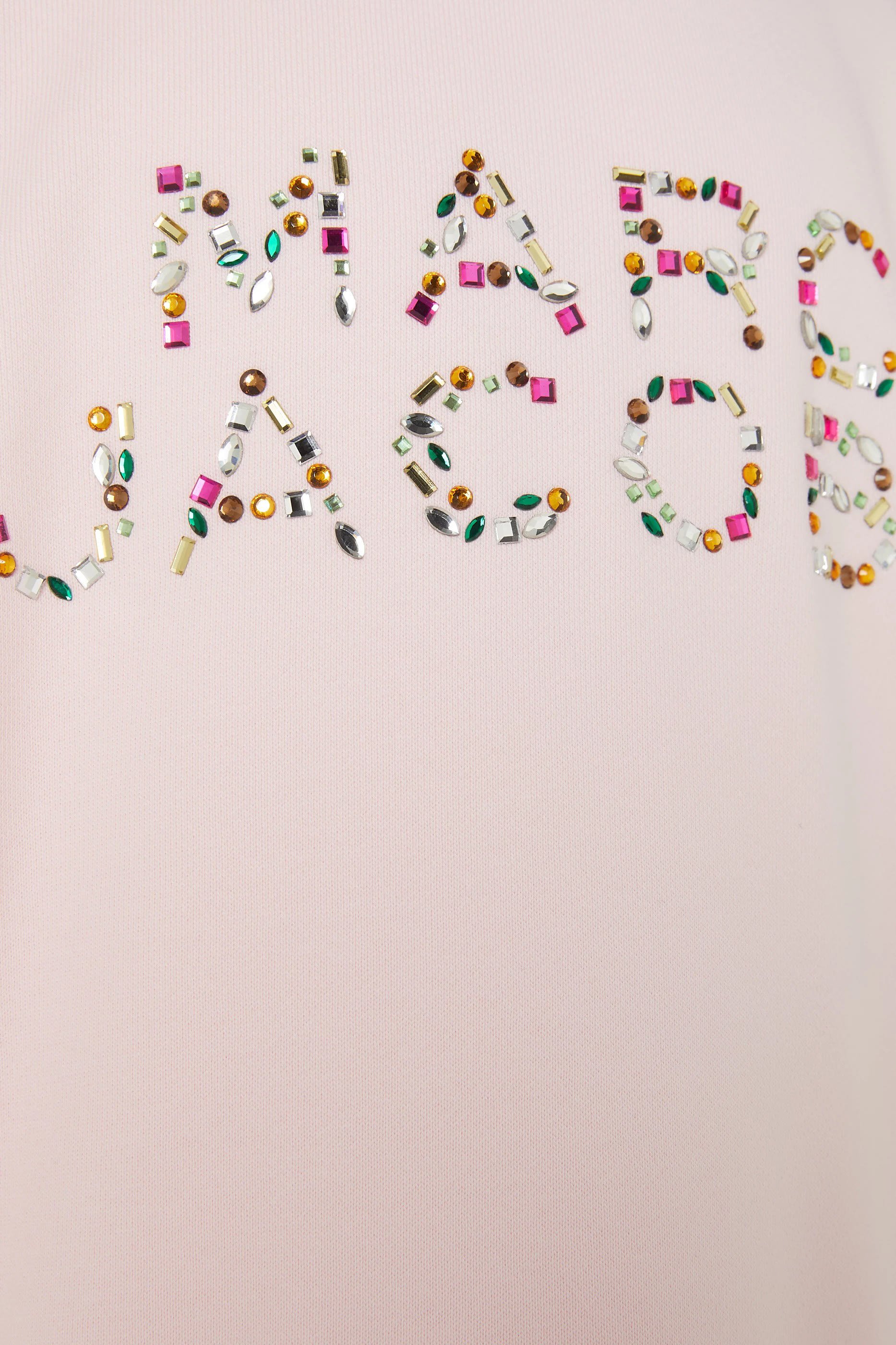 فستان مزين بشعار الماركة أحجار الراين للأطفال