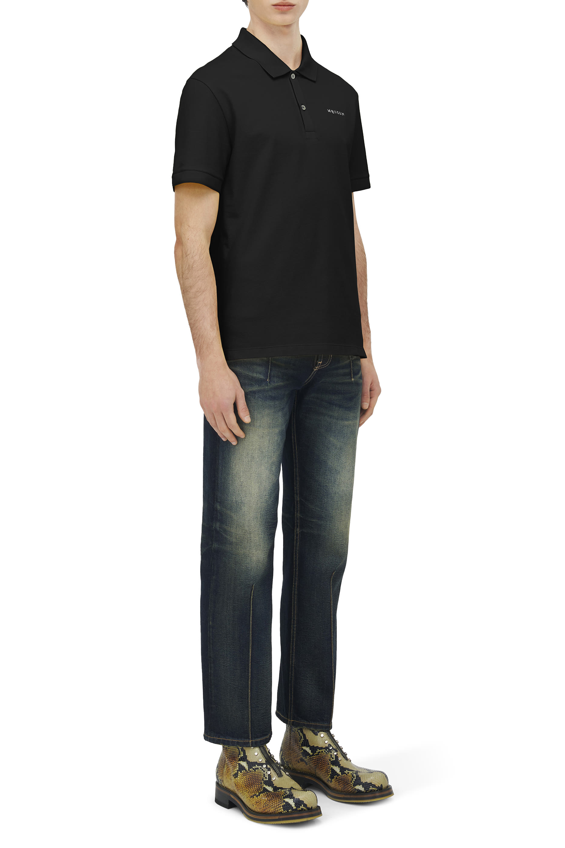 Embroidered Logo Polo