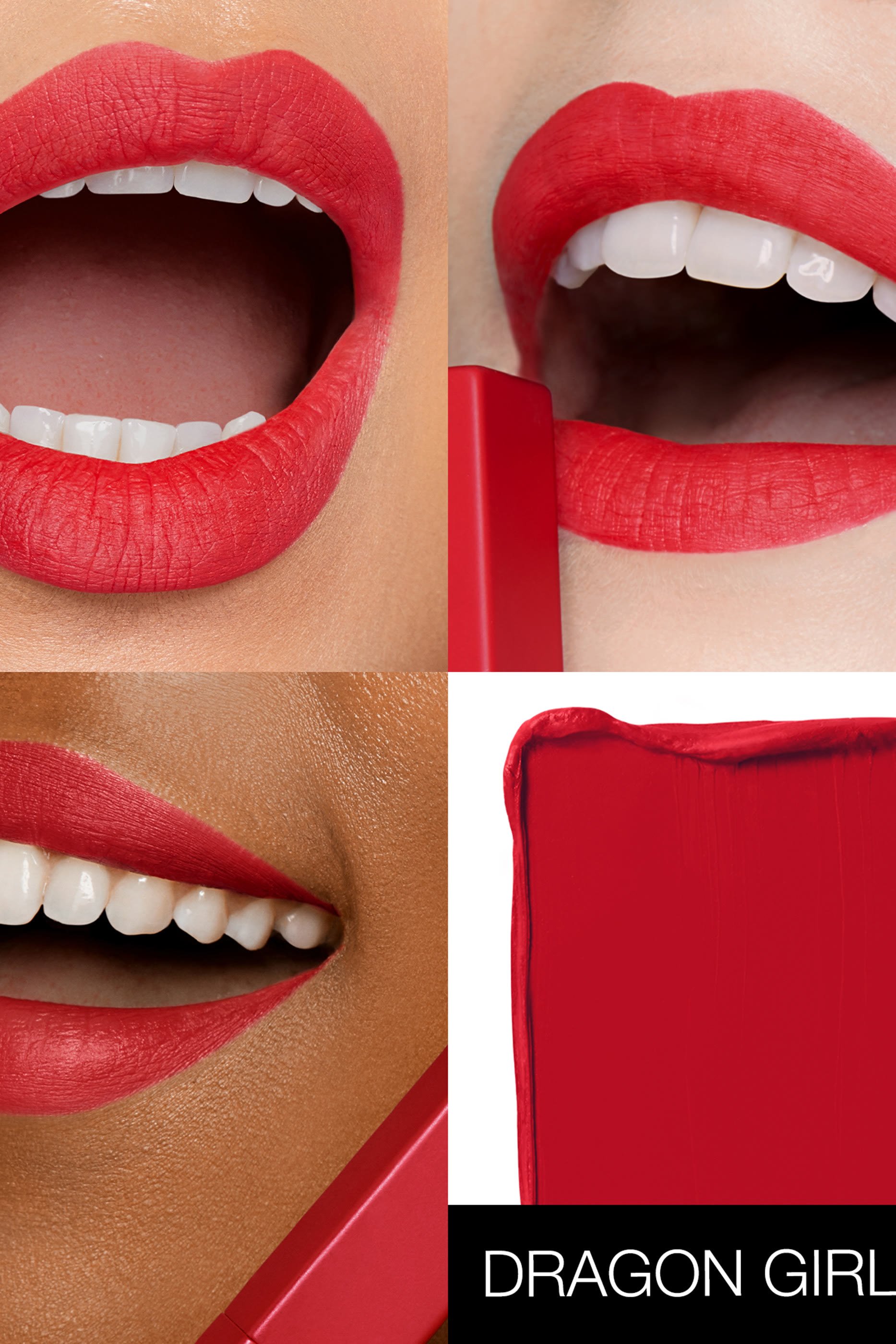 أحمر شفاه باورمات غير لامع بلون مركز