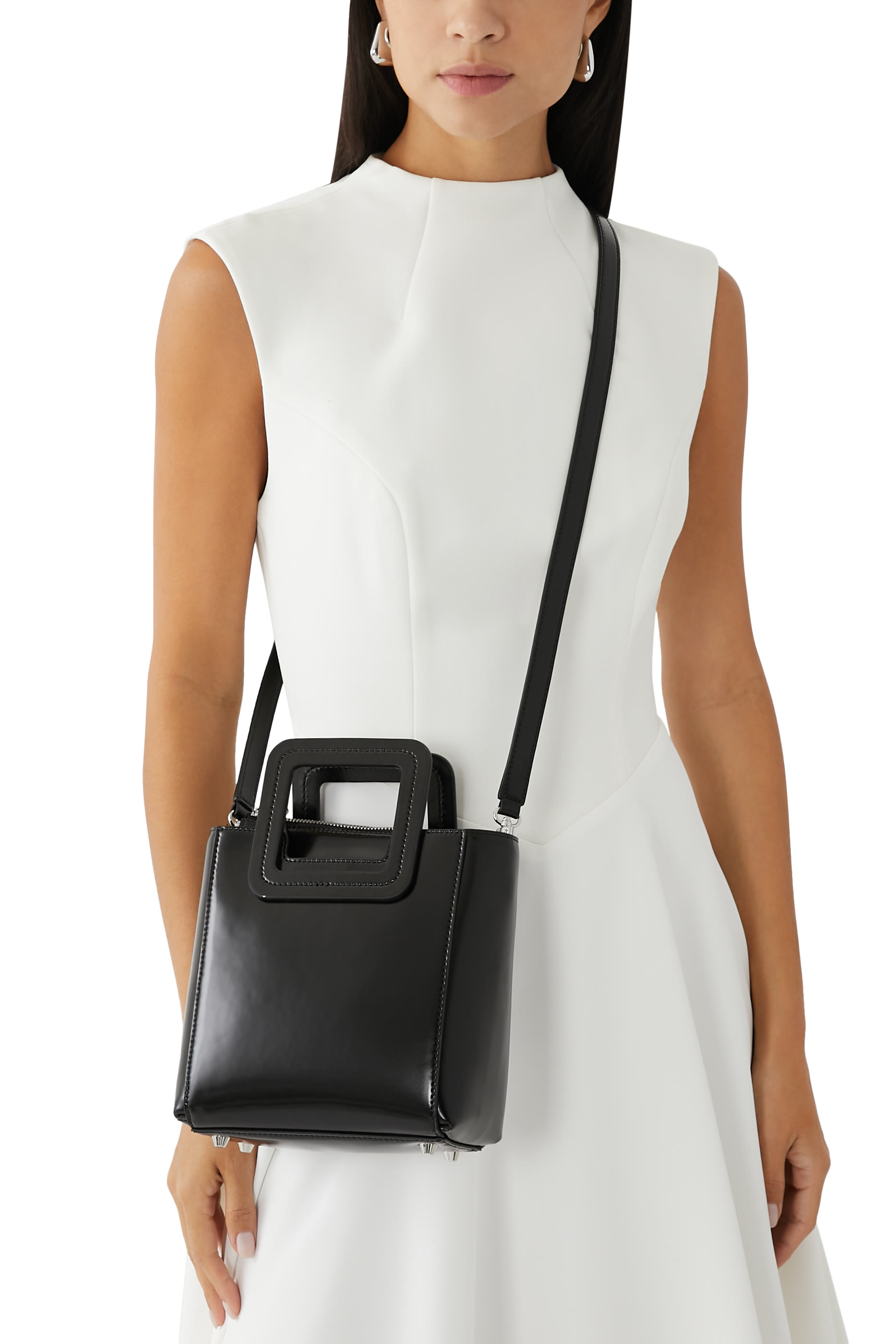 حقيبة يد شيرلي صغيرة جلد