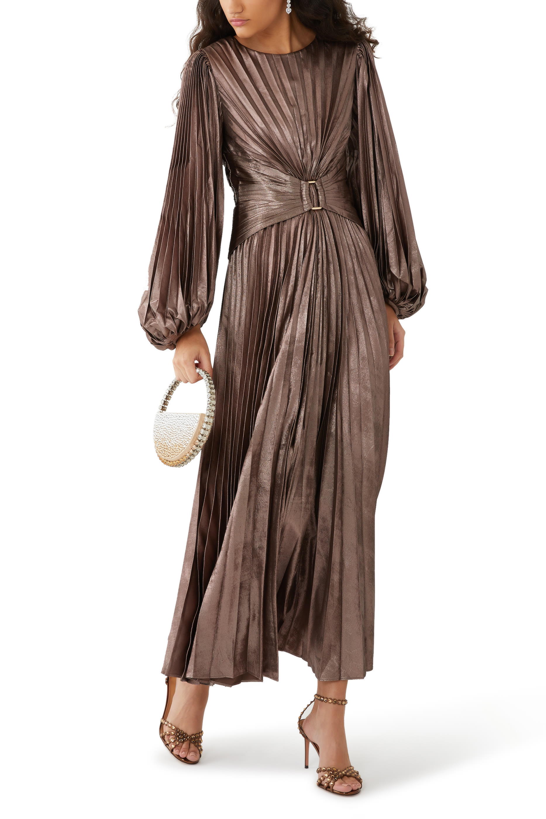 فستان نورسمان متوسط الطول