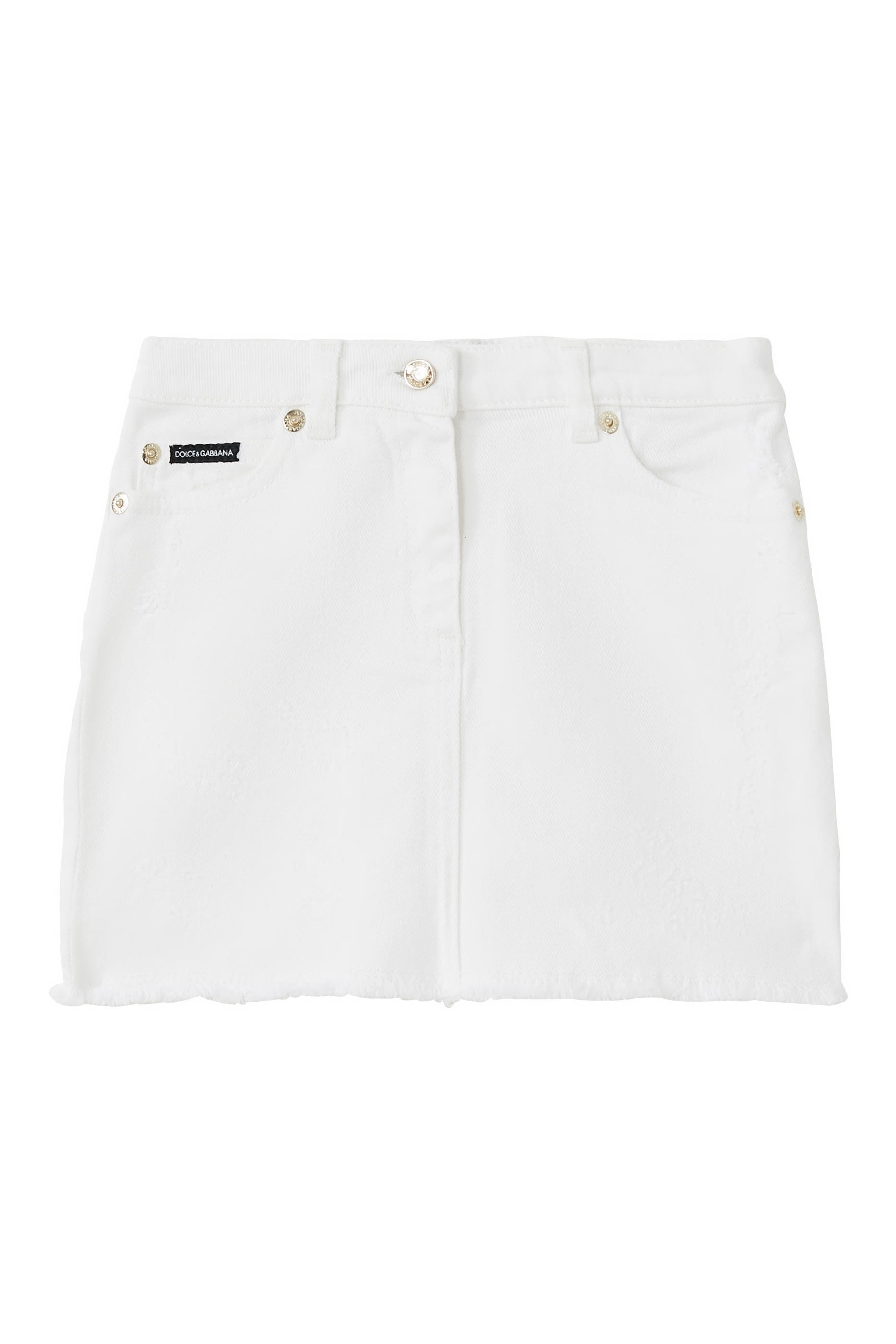 تنورة قصيرة دنيم للأطفال