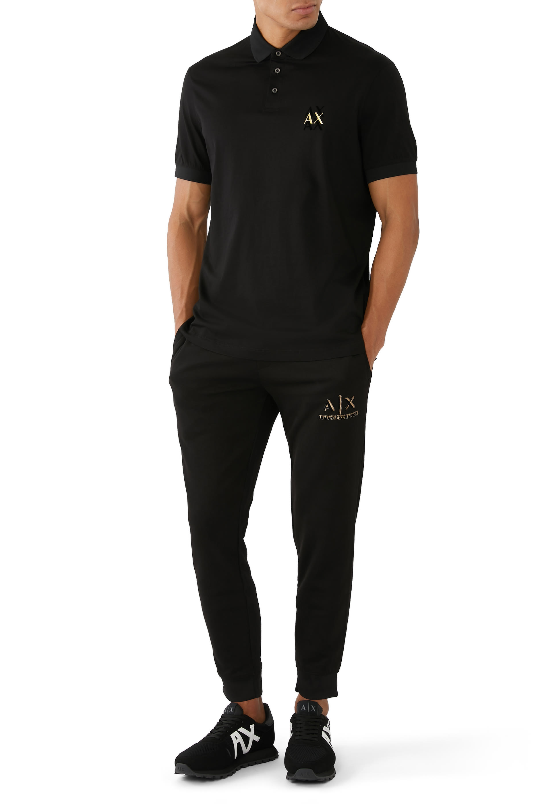 قميص بولو بشعار الماركة