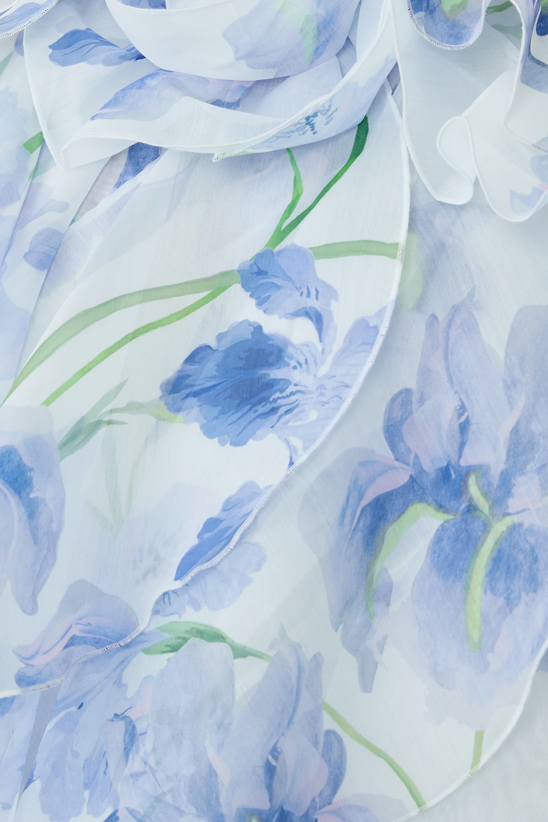 فستان باندوريا طويل بطيات