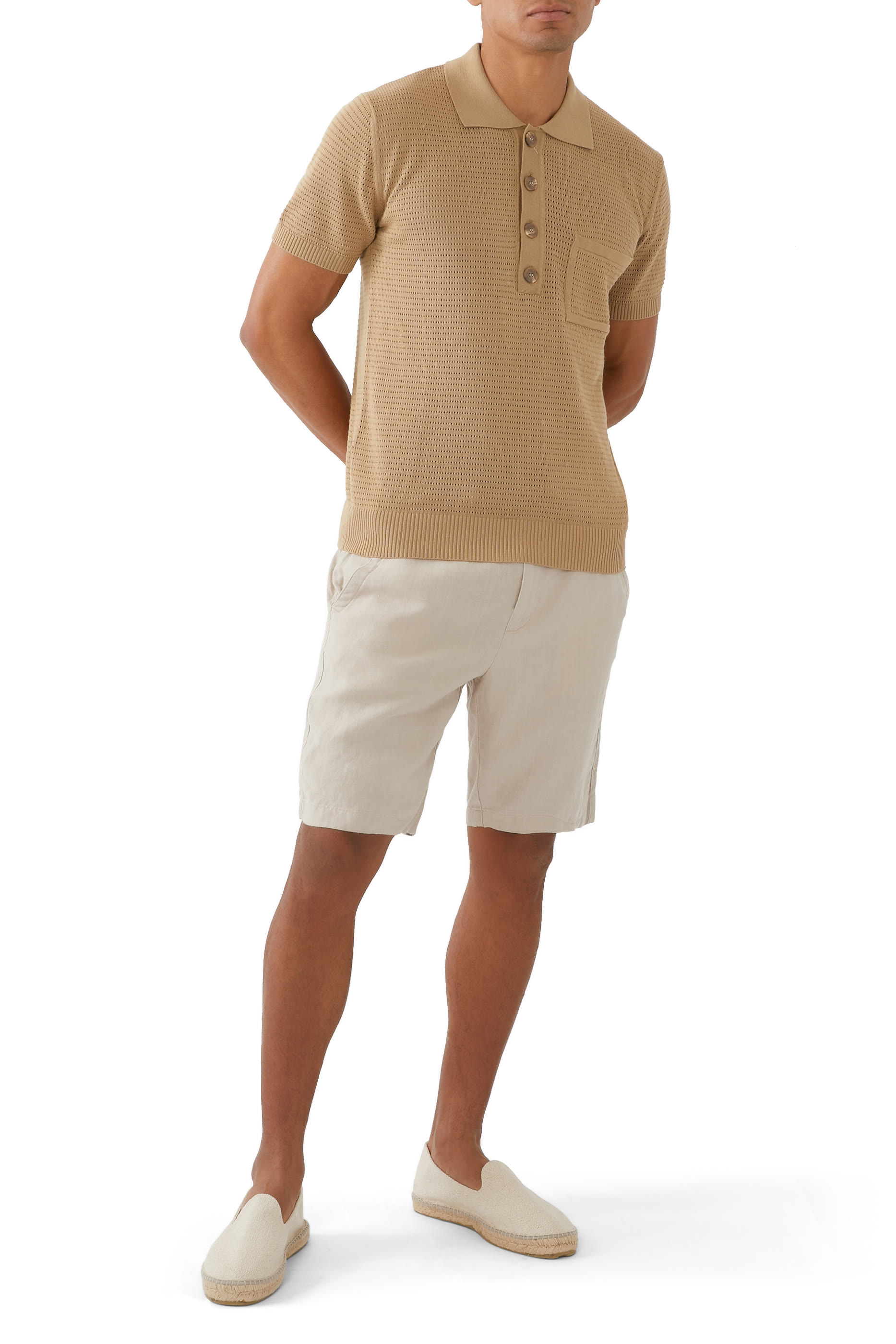 سترة بولو بتصميم مثقب