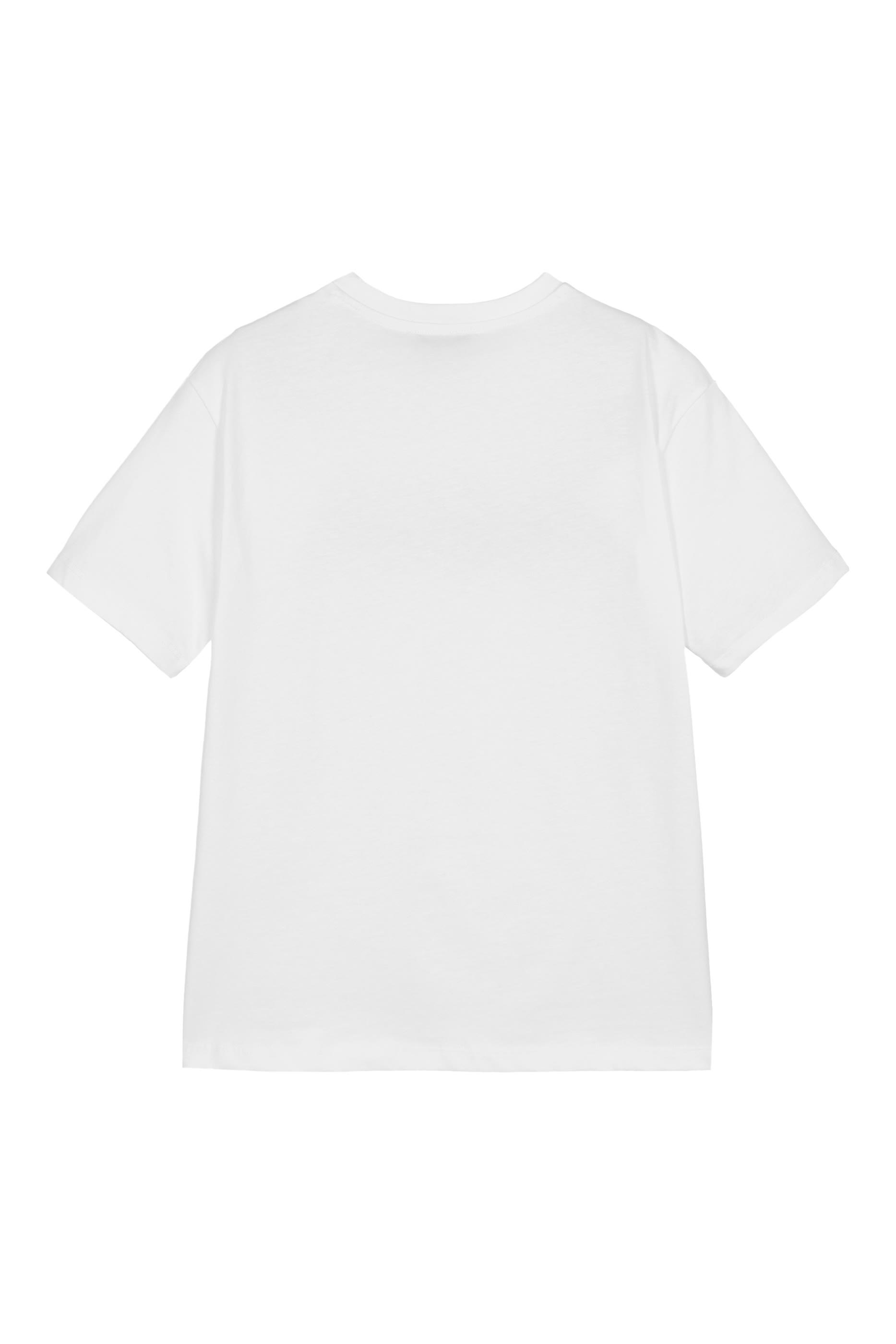 تيشيرت بطبعة شعار الماركة للأطفال