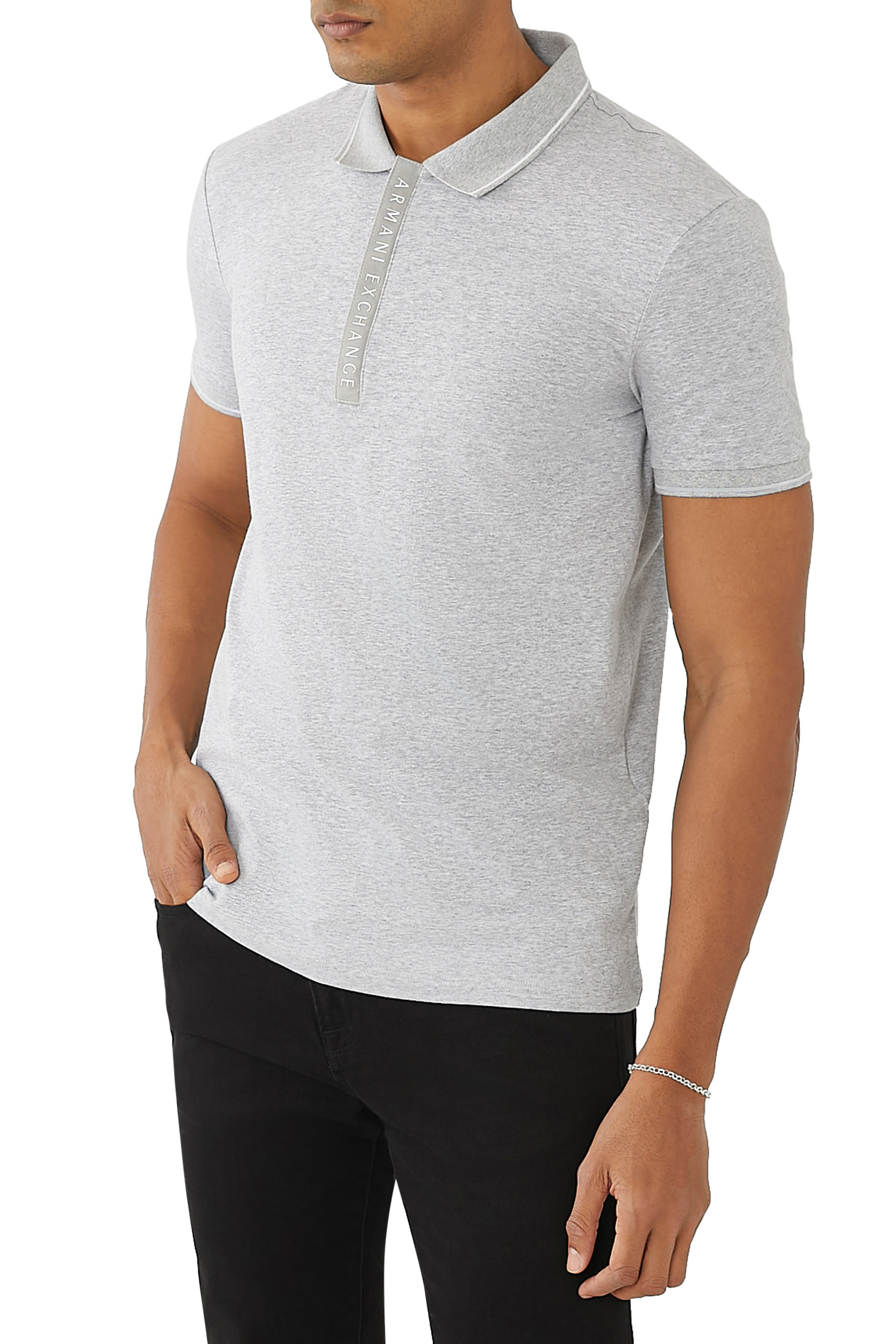 تي شيرت بولو بسحّاب قصير