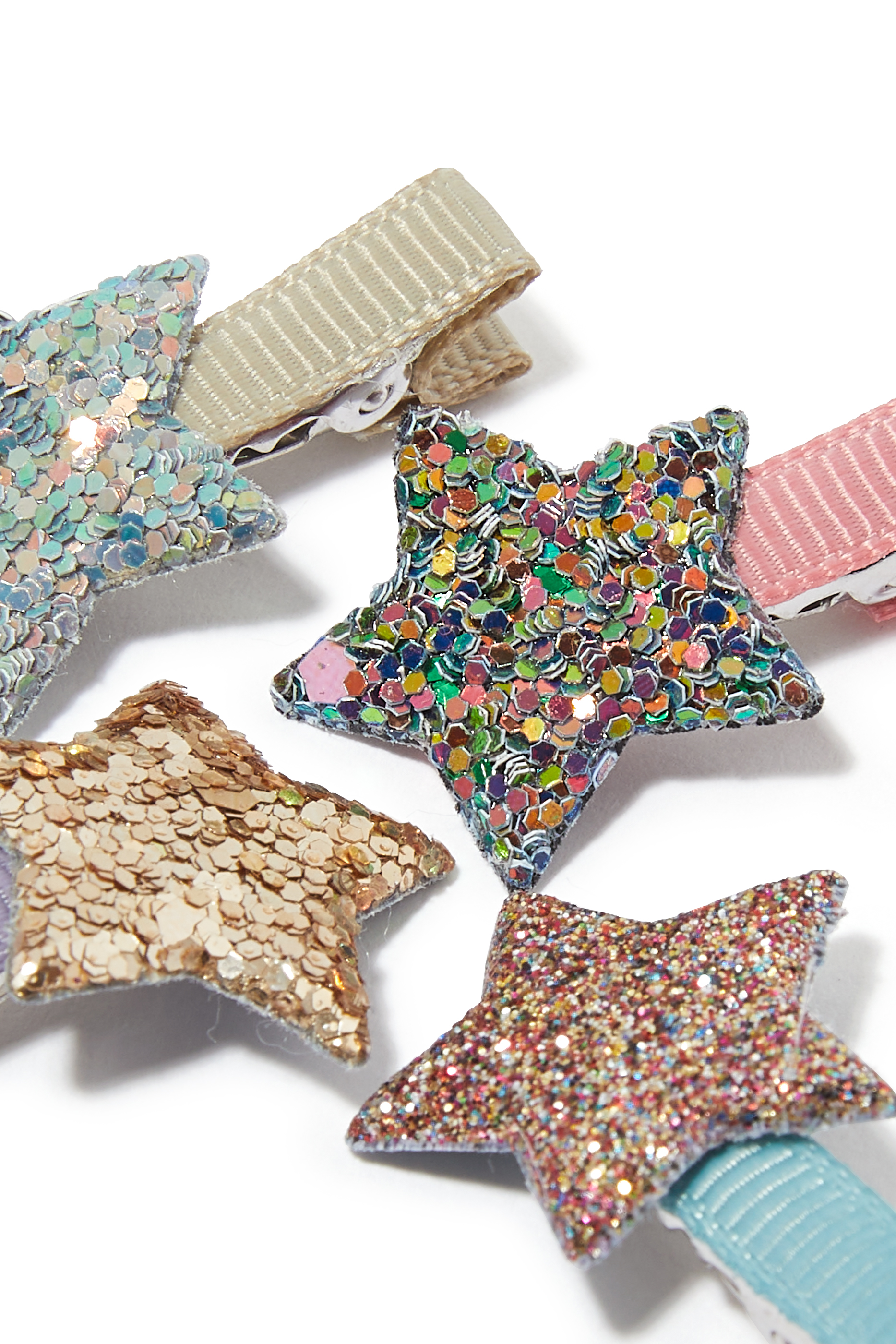 طقم مشابك شعر ستيلار صغيرة للأطفال 8 قطع