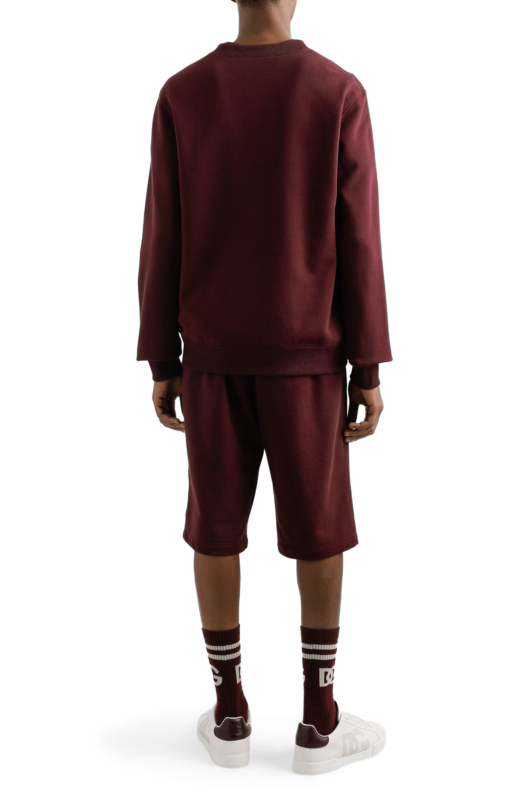 تيشيرت برقعة بشعار الماركة قطن