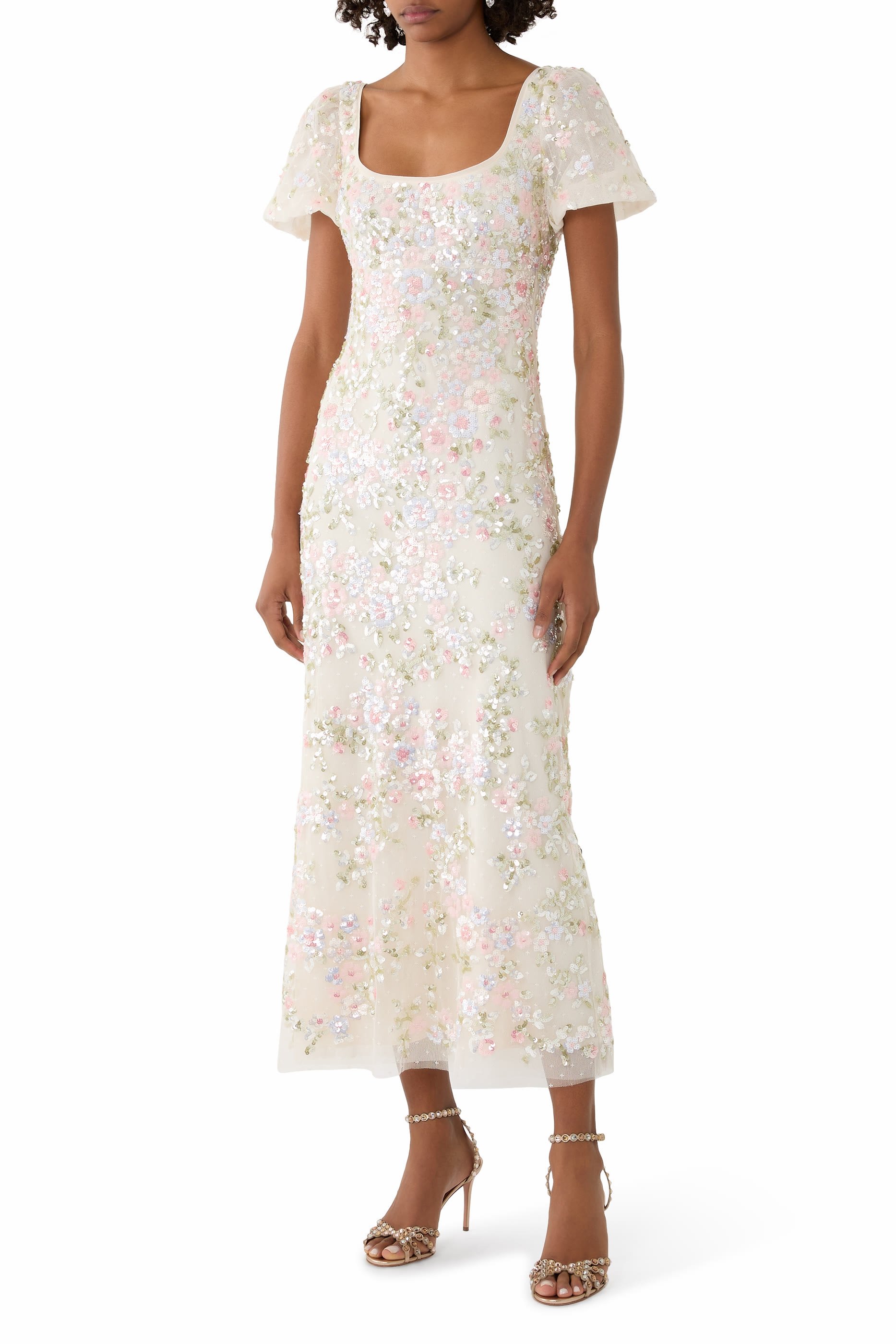 فستان سهرة دريم جارلاند مطرز بترتر