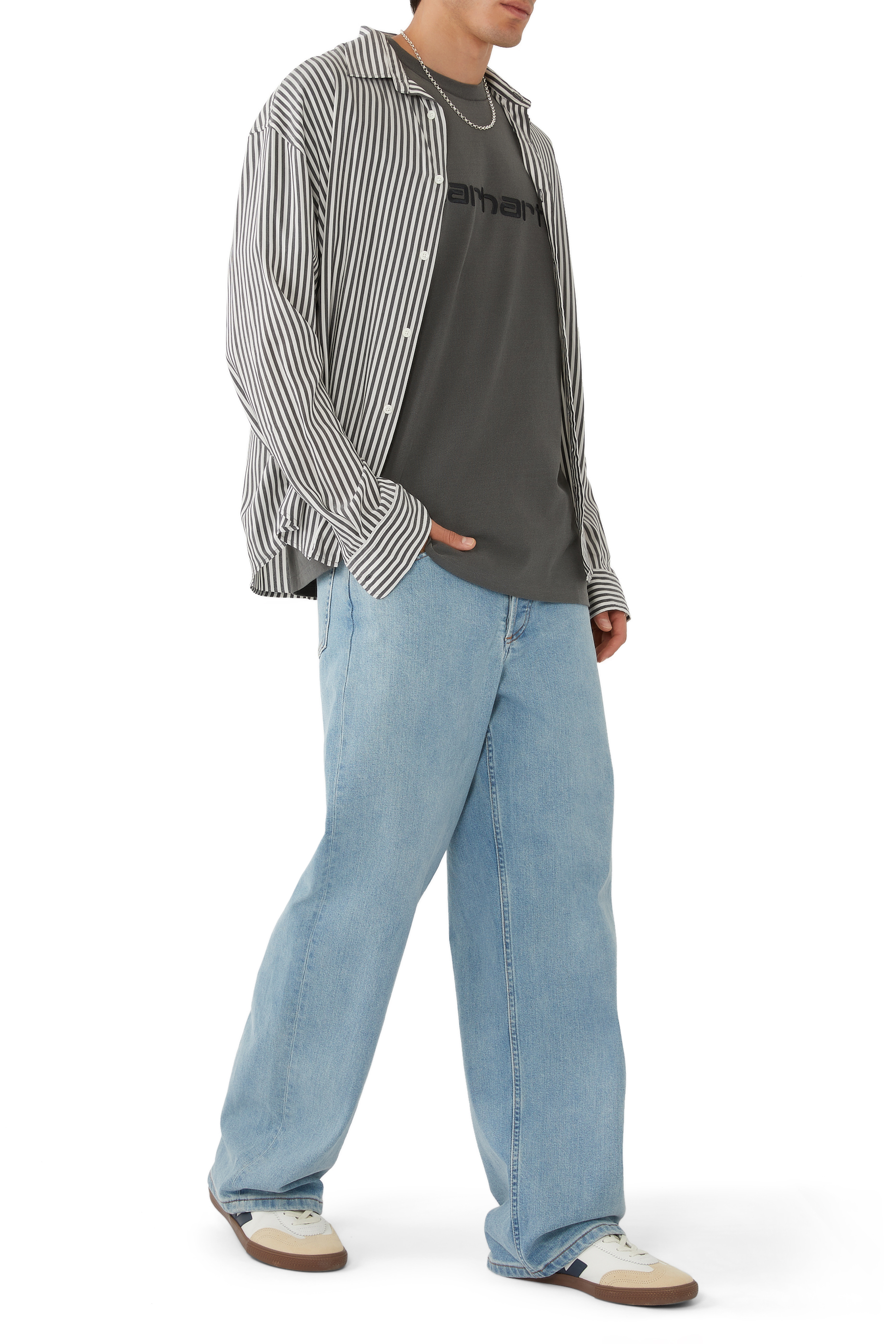 تيشيرت داستر بأكمام قصيرة