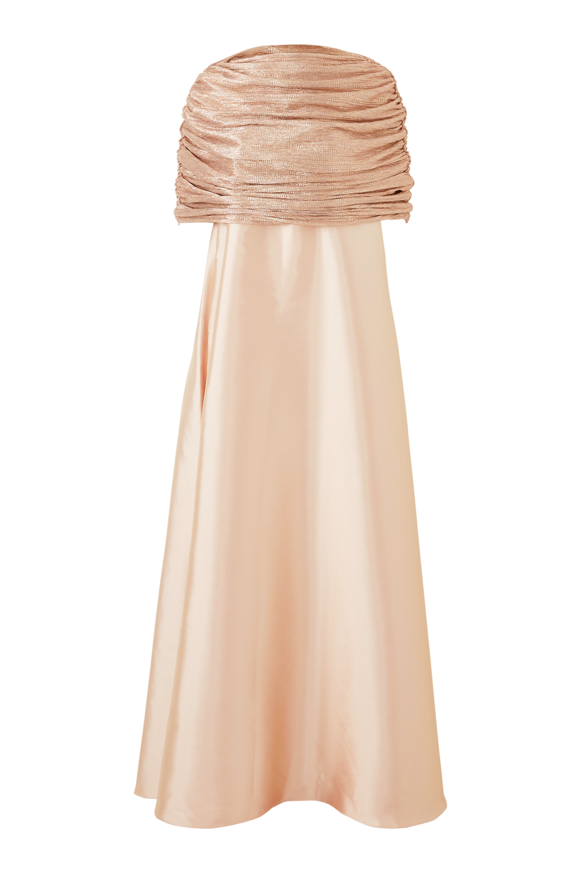 فستان بكاب وكشكش