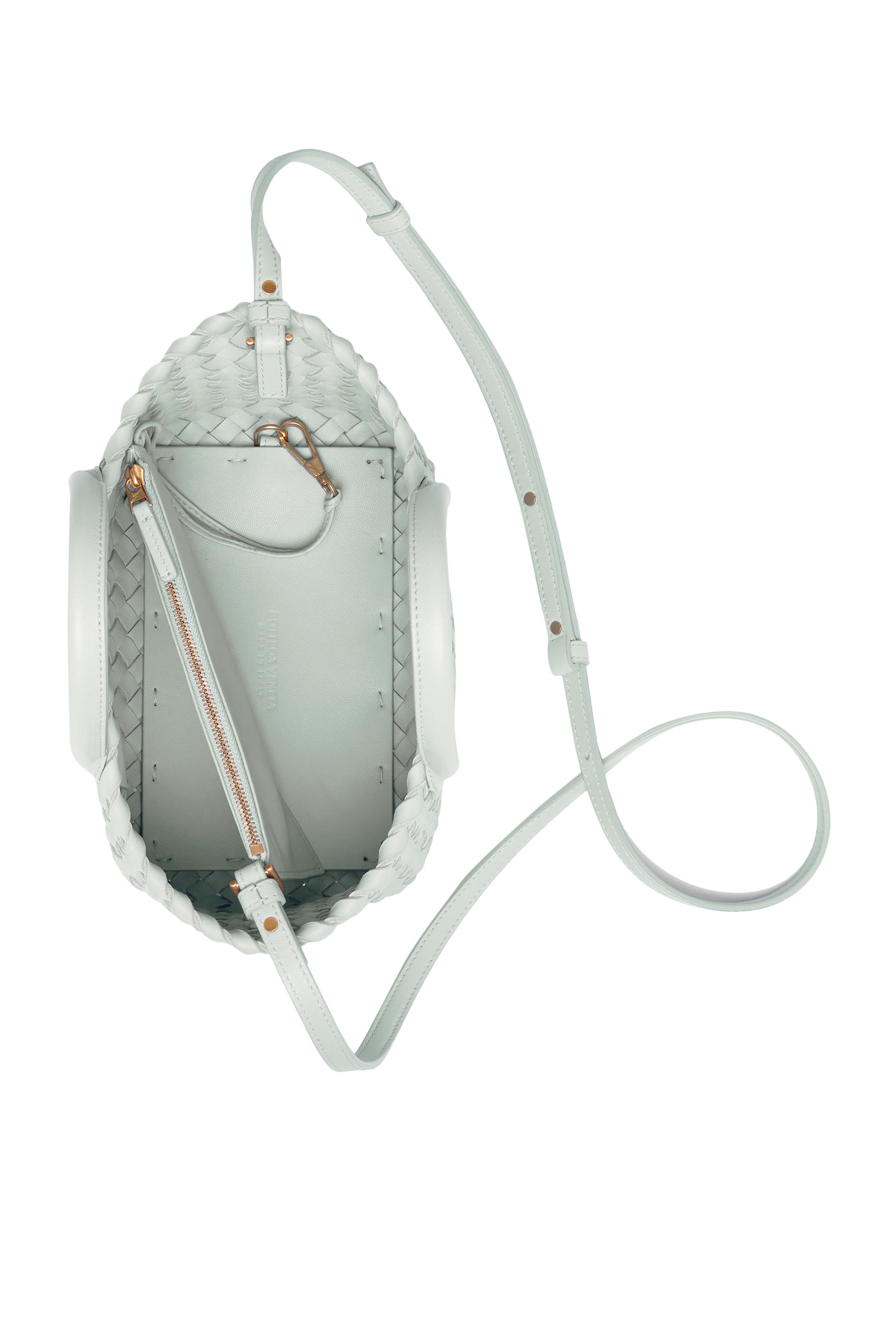 حقيبة يد كابات صغيرة بتصميم مجدول