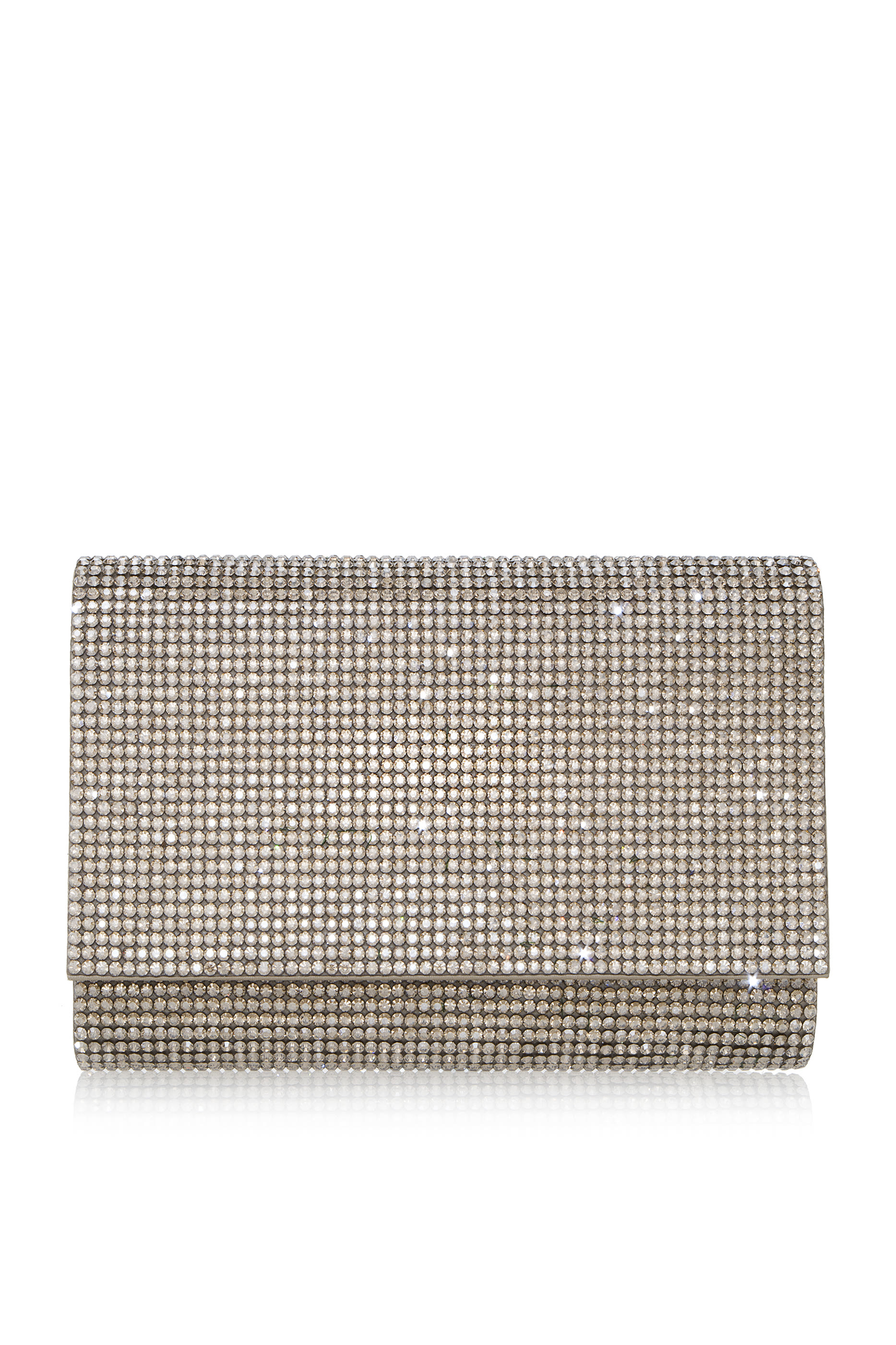 حقيبة كلاتش مرصعة بالكريستال