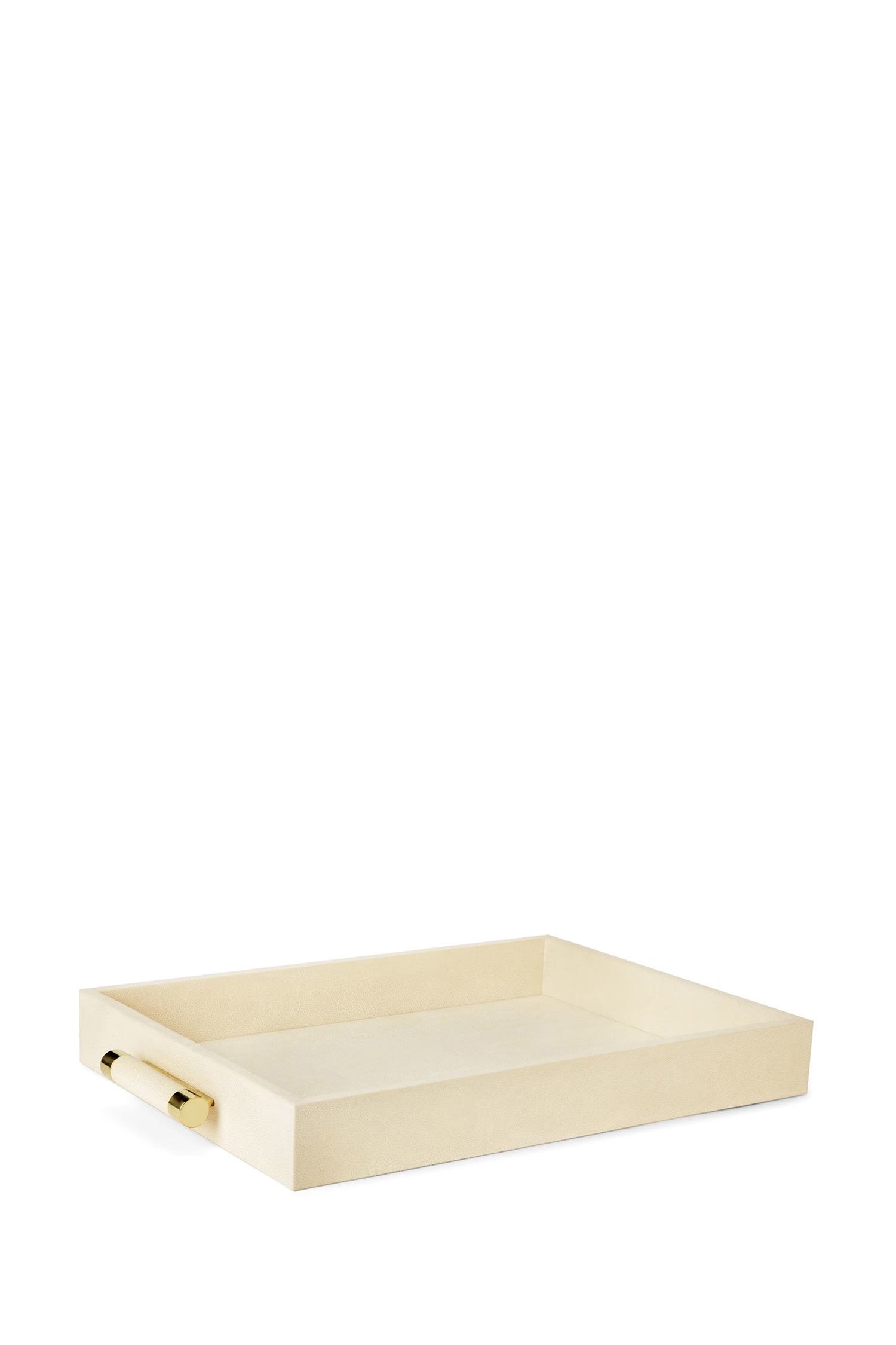 صينية تقديم كلاسيكية جلد حبيبي