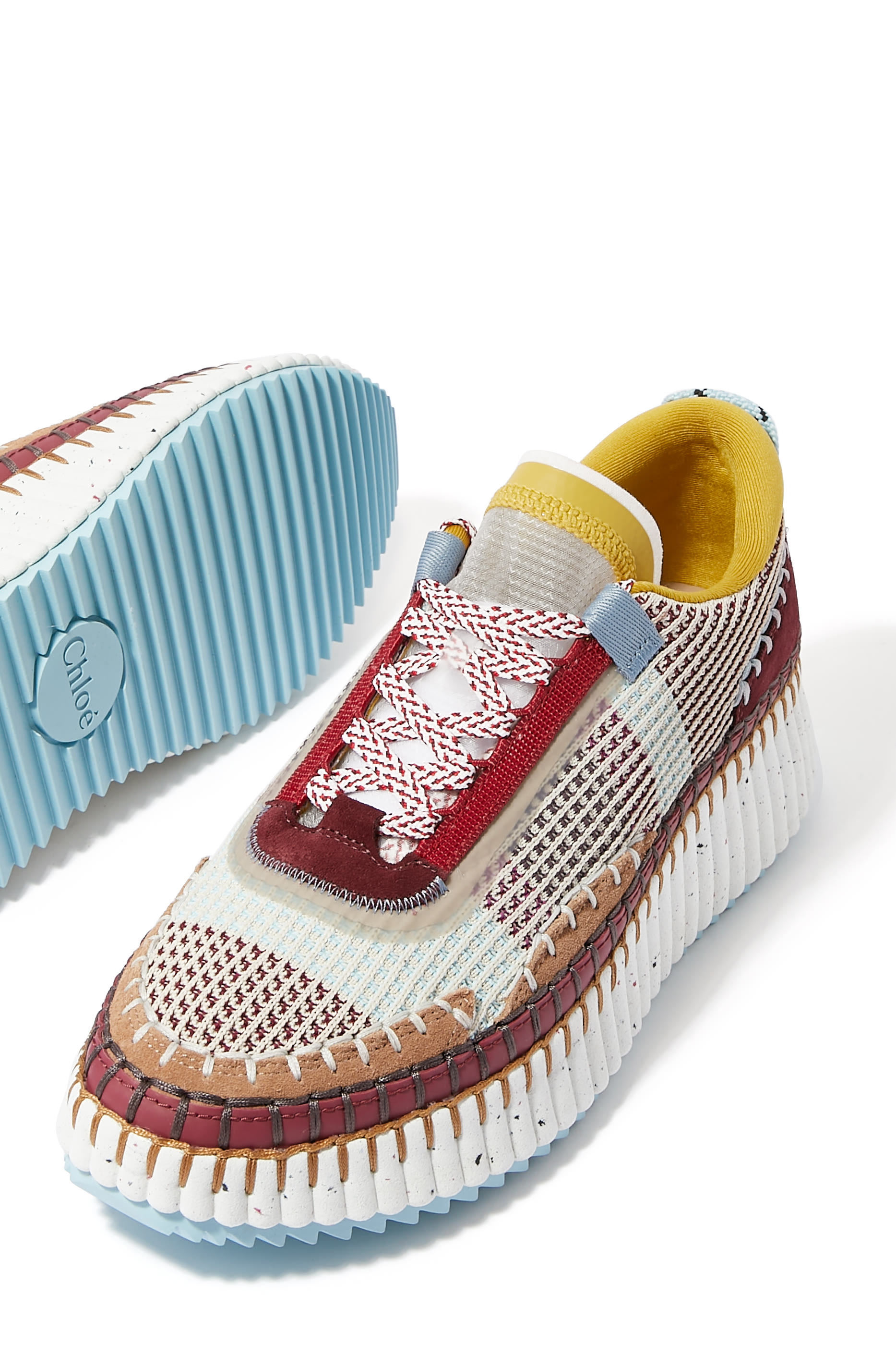 سنيكرز ناما قماش شبكي معاد تدويره