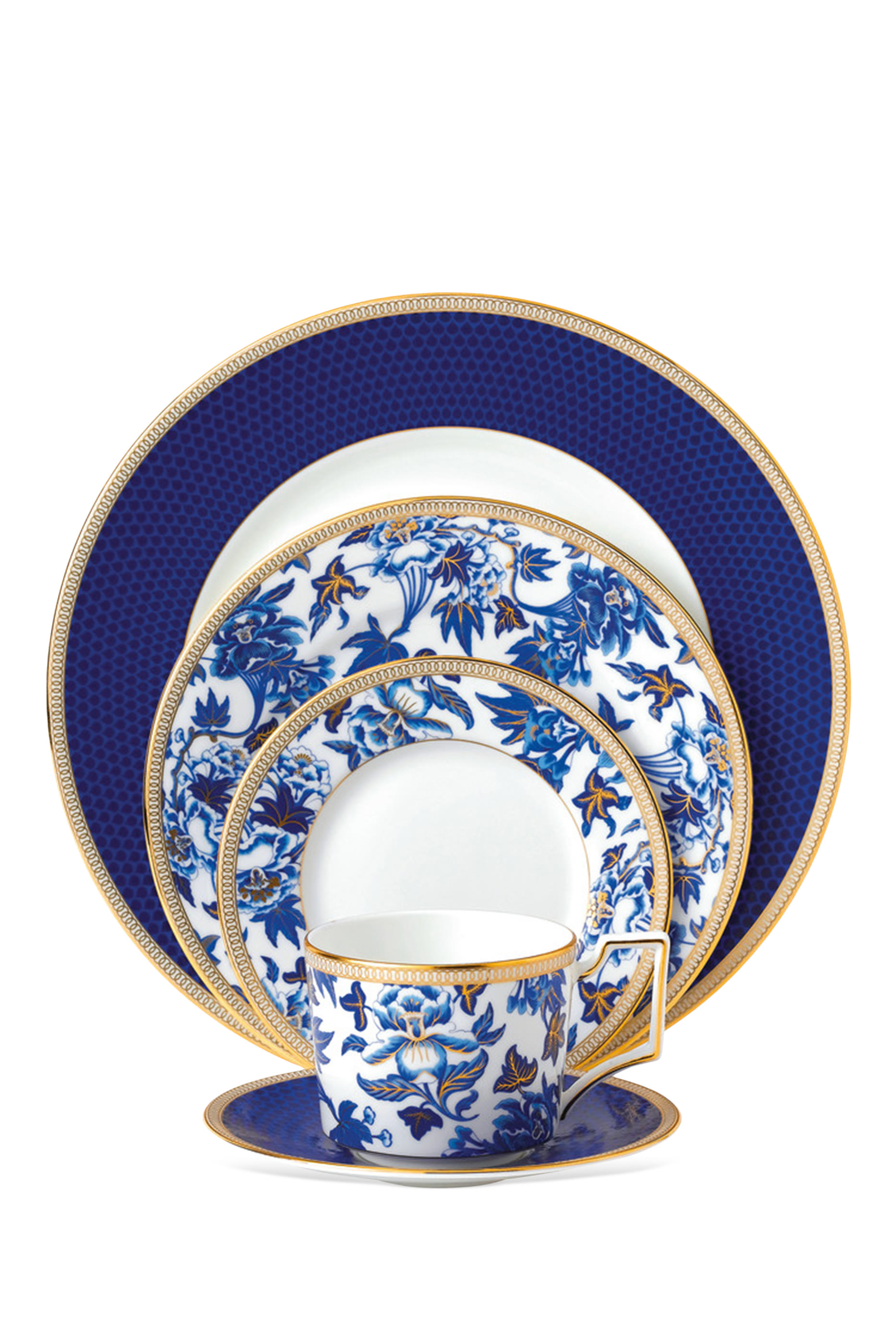 طبق هبيسكاس مزخرف 27 سم