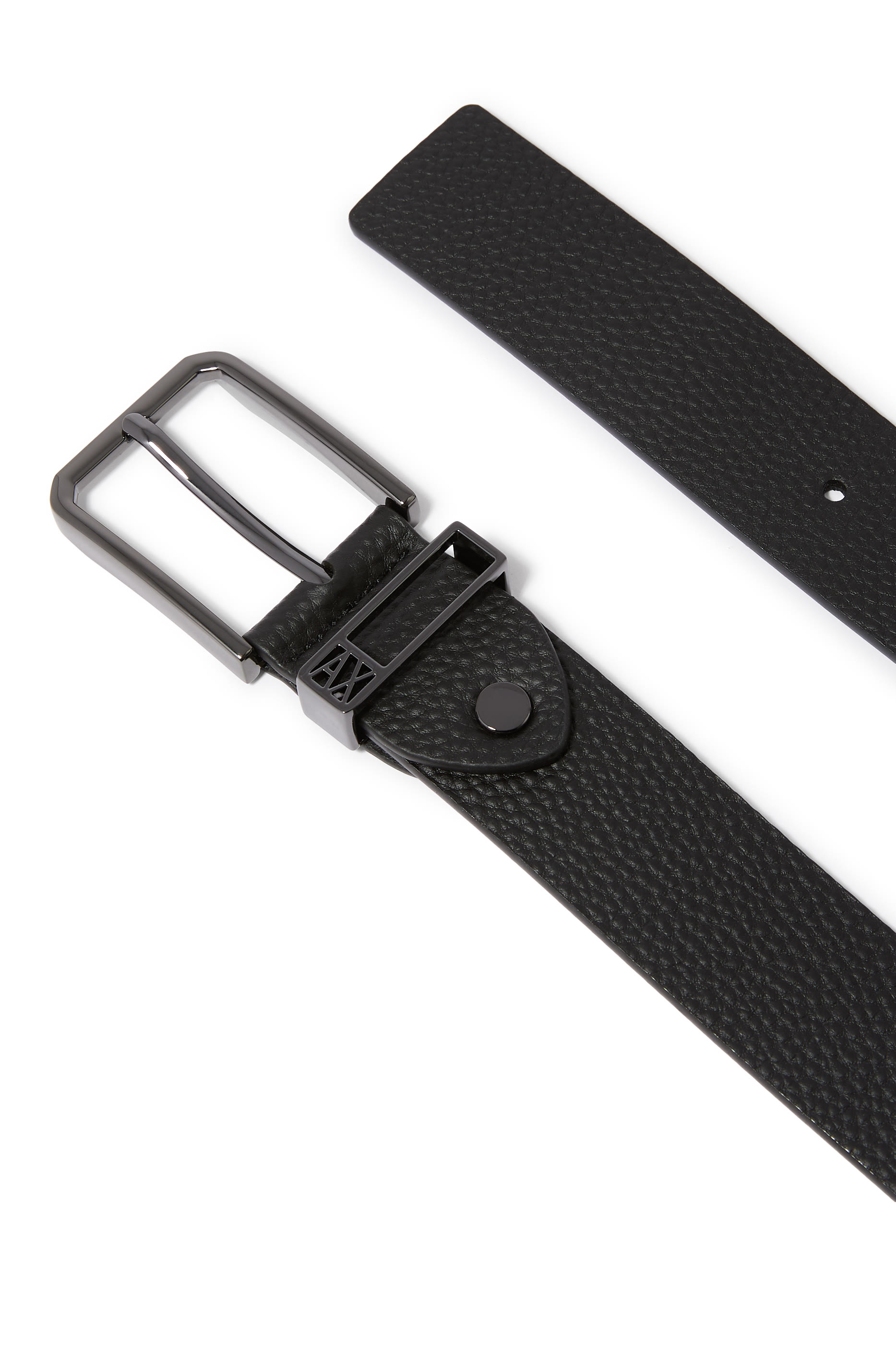 حزام بشعار الماركة جلد