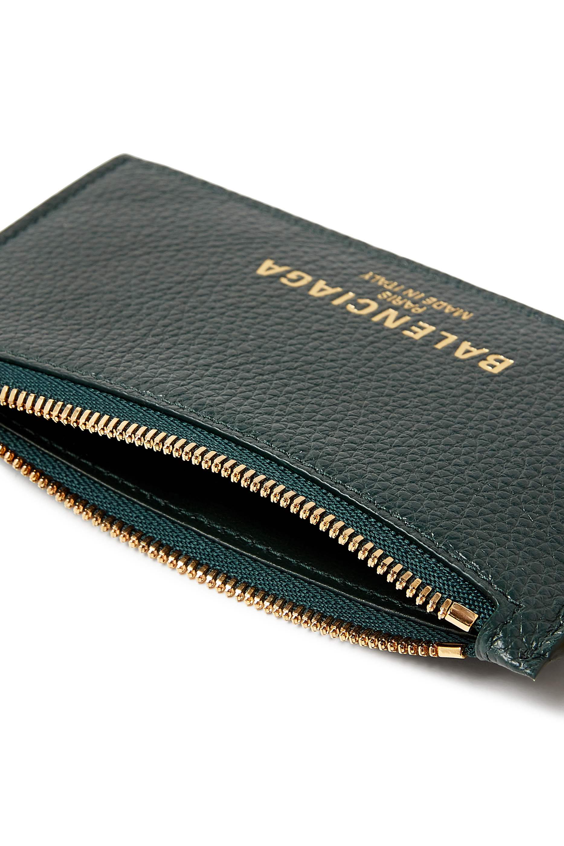 حافظة بطاقات بسلسلة مفاتيح وشعار الماركة