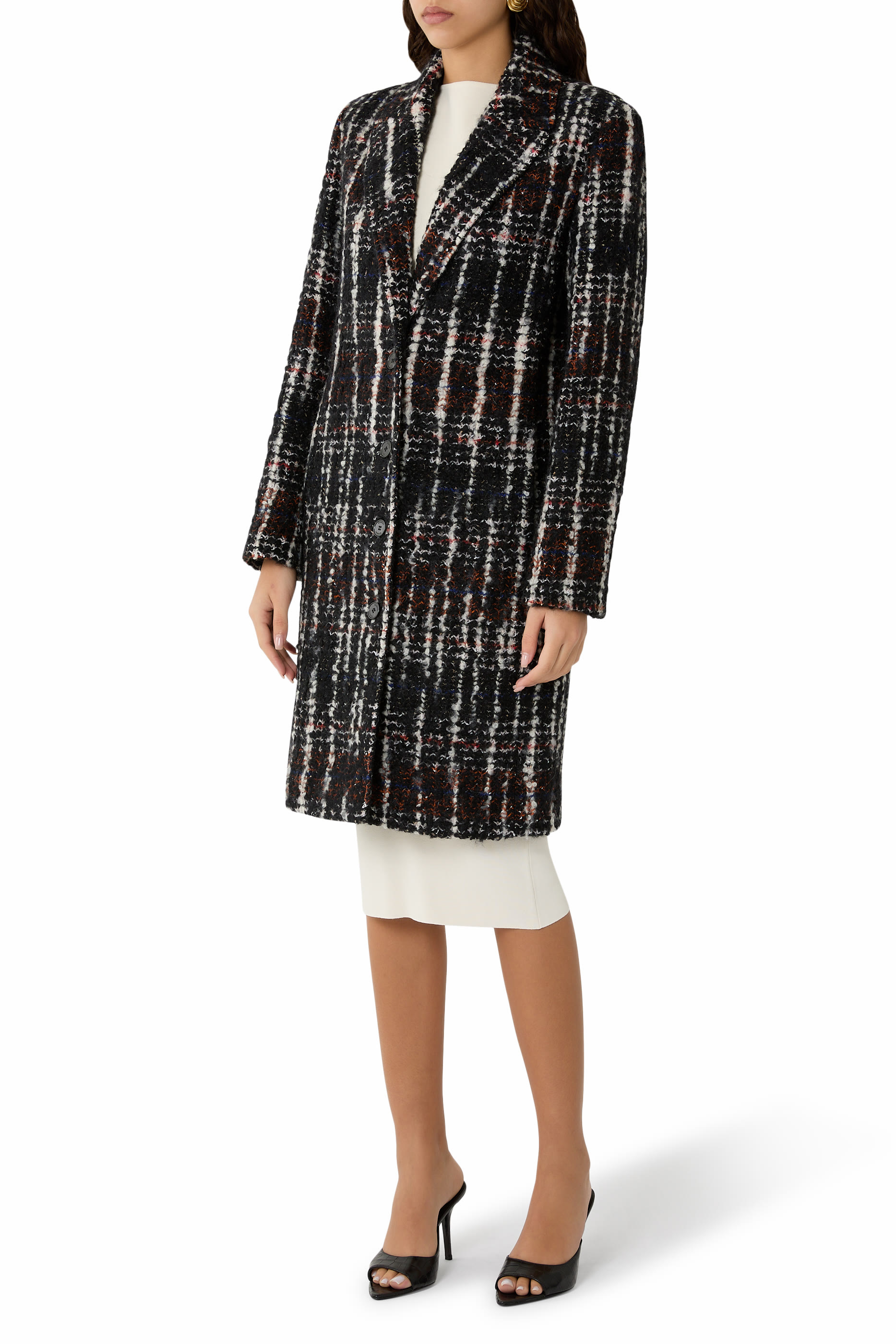 معطف كاباردوني نسيج صوف