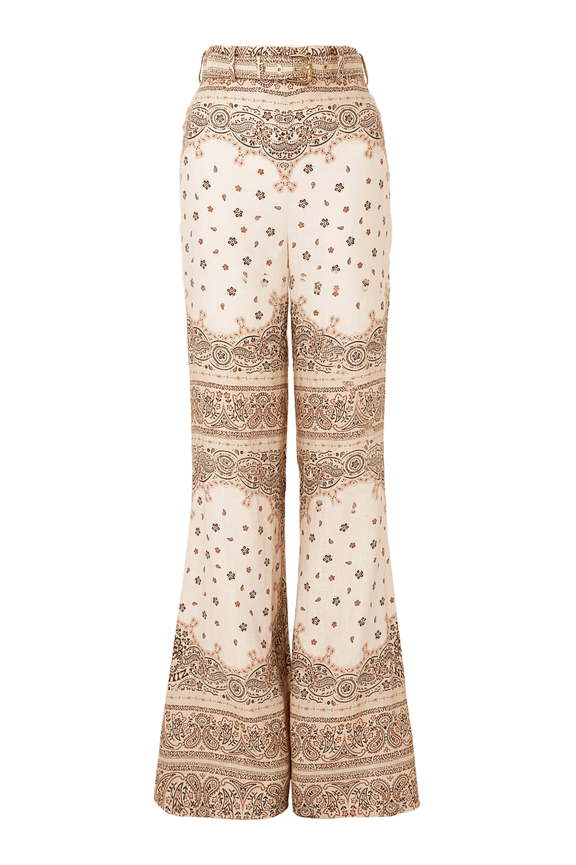 بنطال بقصة ساق واسعة