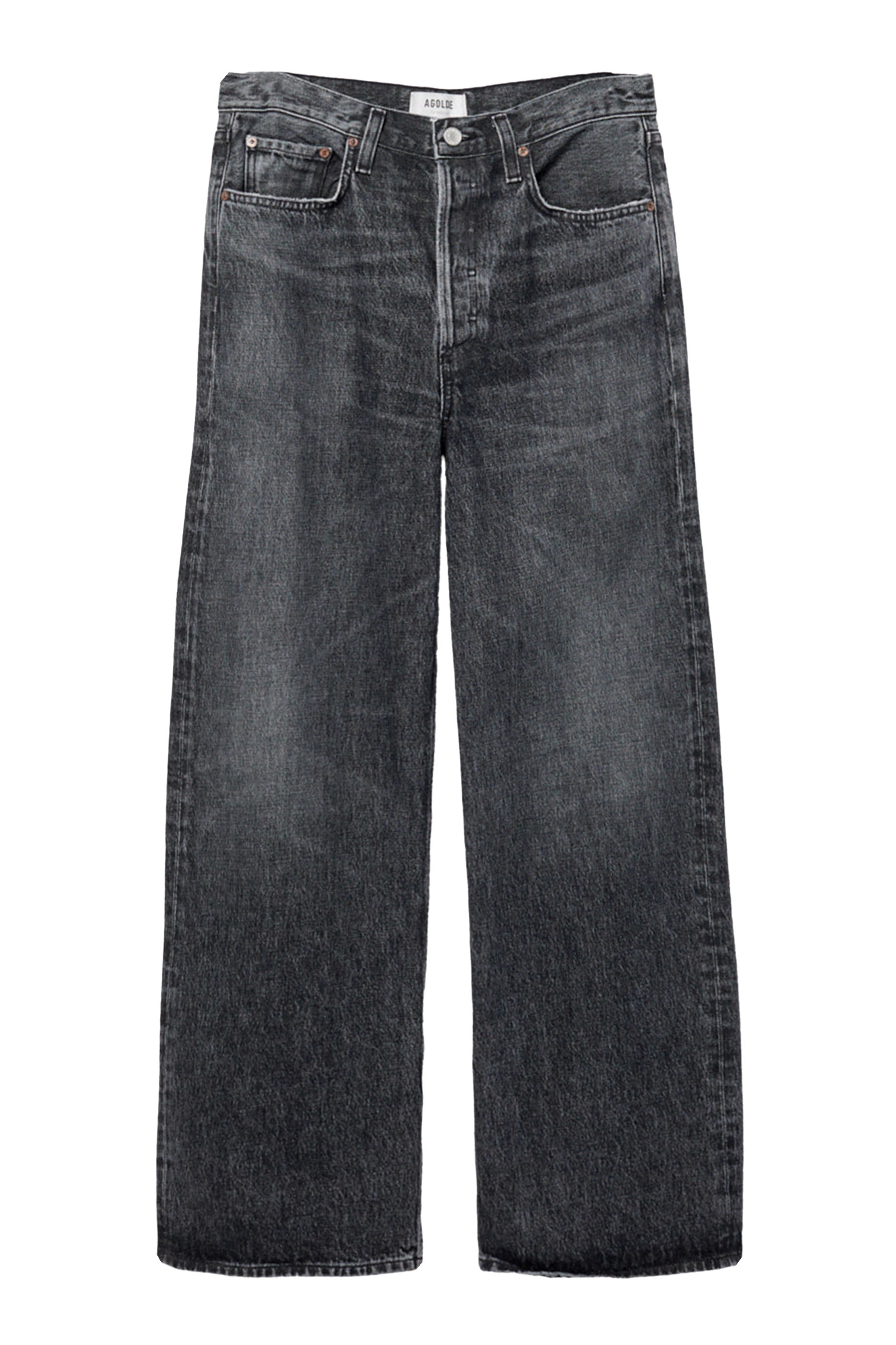 بنطال جينز فضفاض بخصر منخفض