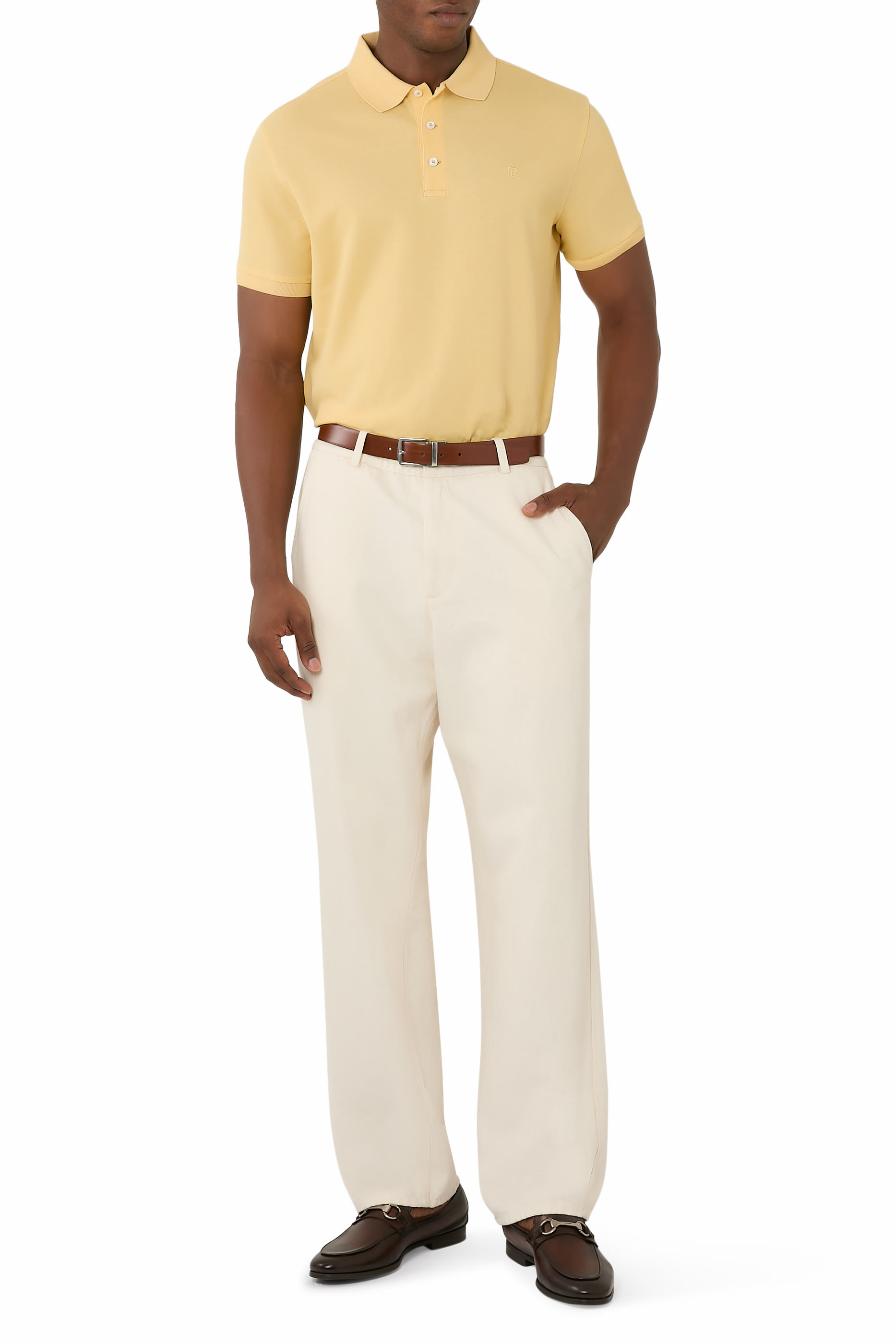 قميص بولو باكمام قصيرة