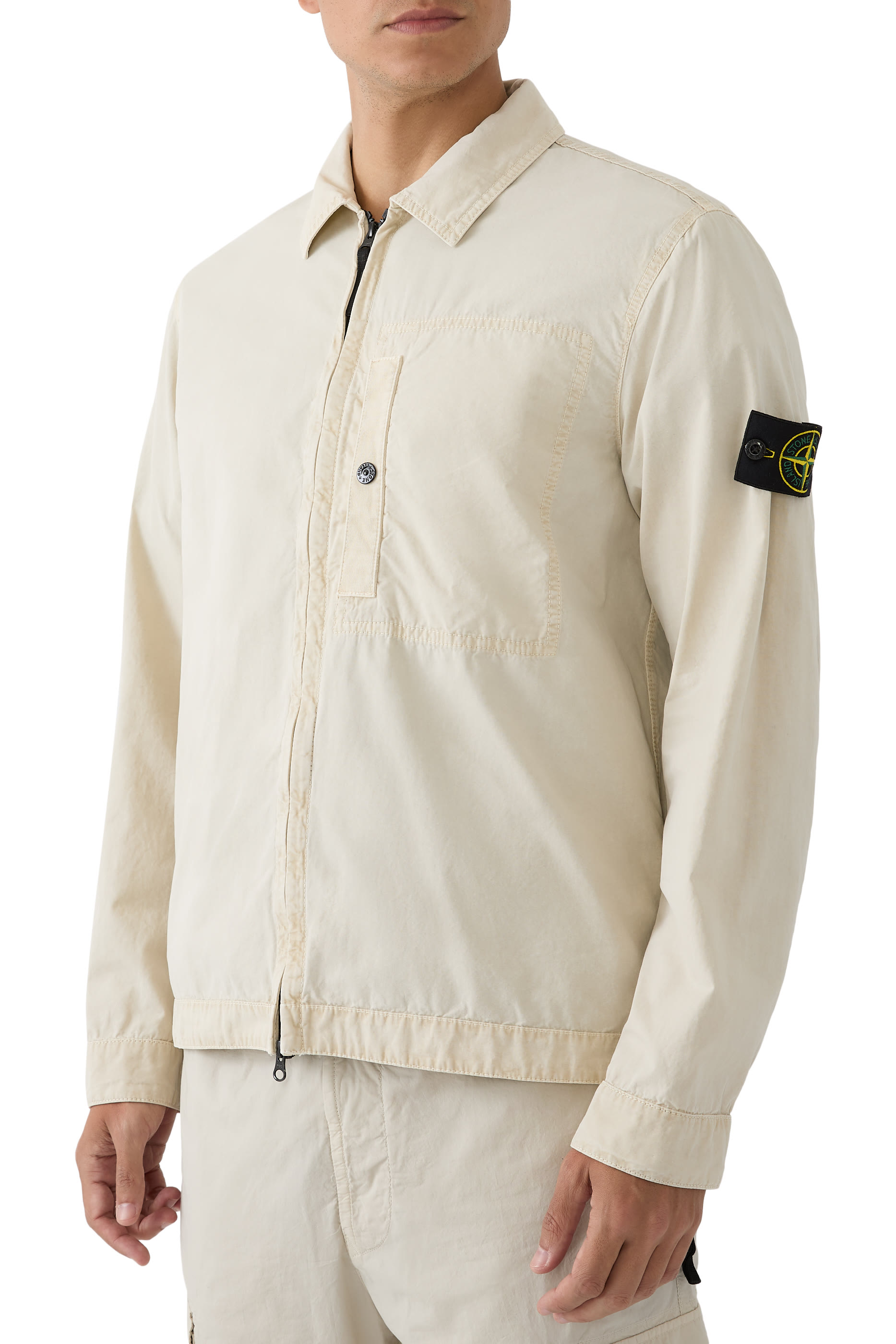 قميص بأكمام طويلة قطن عضوي