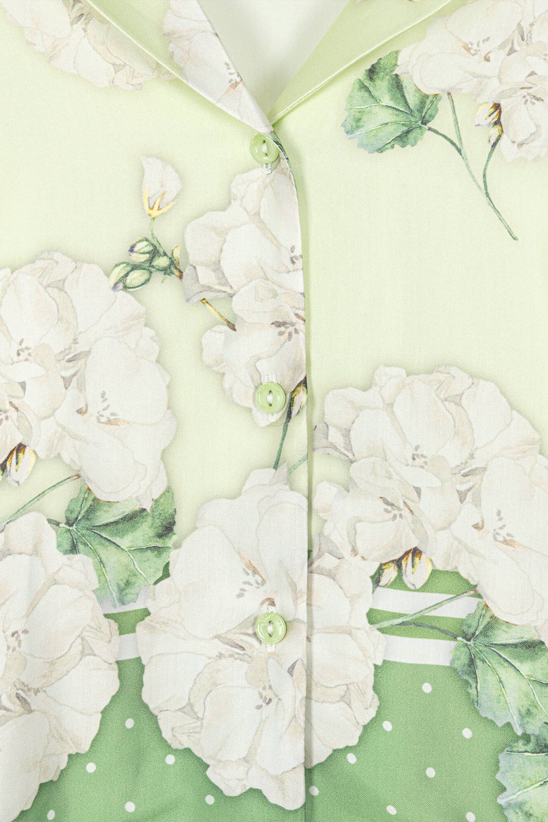 تنورة بنقشة زهور للأطفال