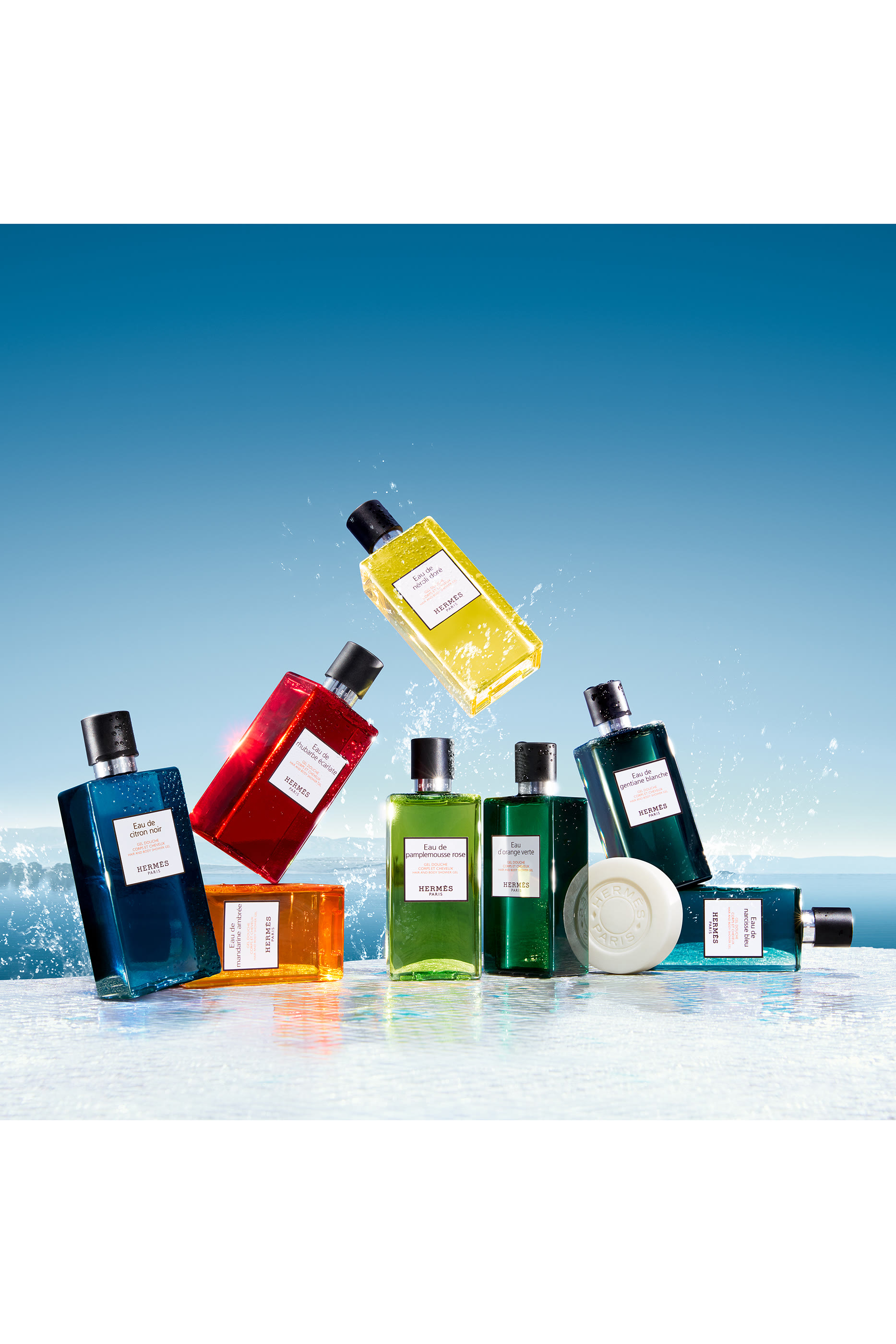 Eau de mandarine ambrée, جَل دشّ للشعر والجسم