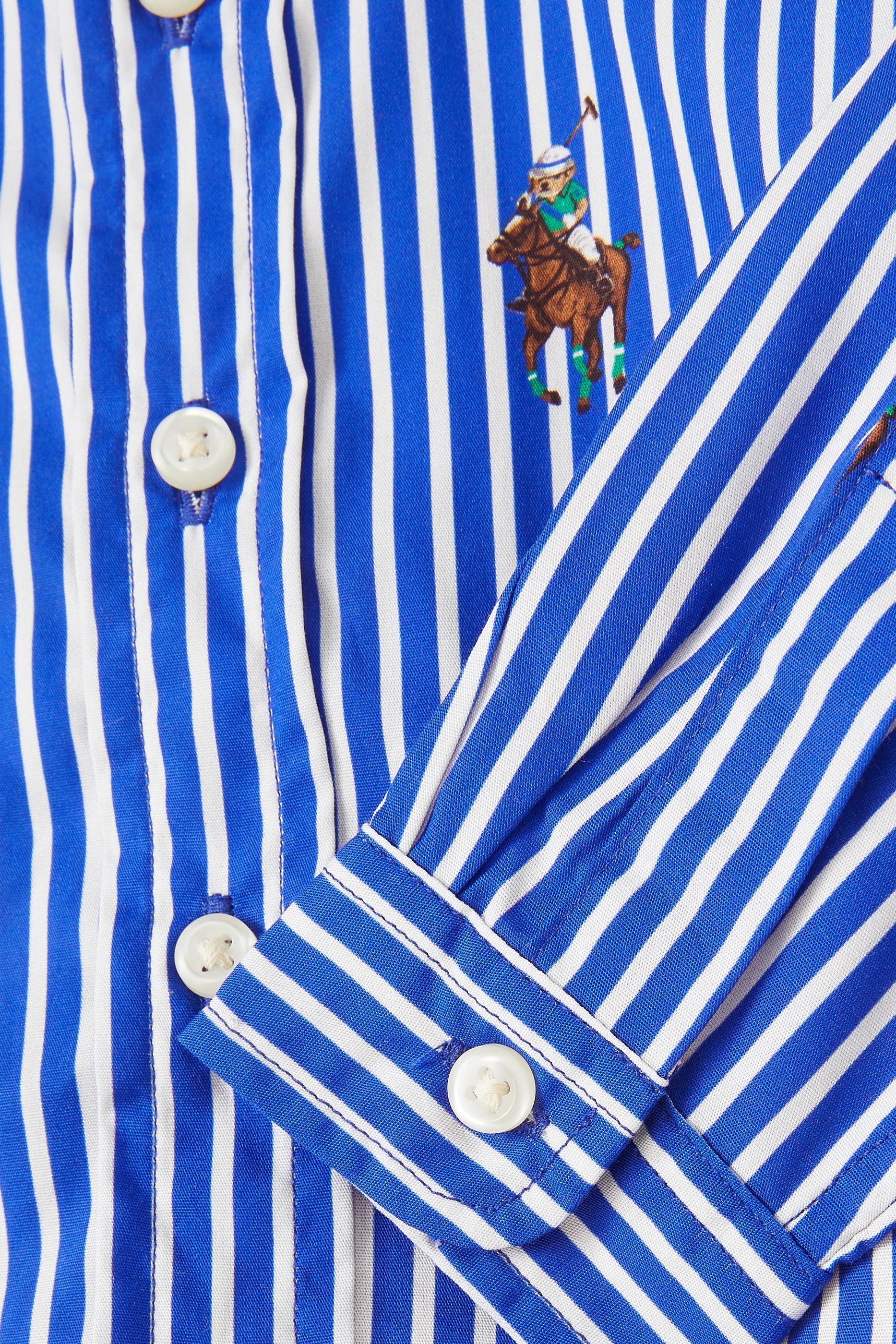 طقم بولو بتطريز بولو بوني للأطفال