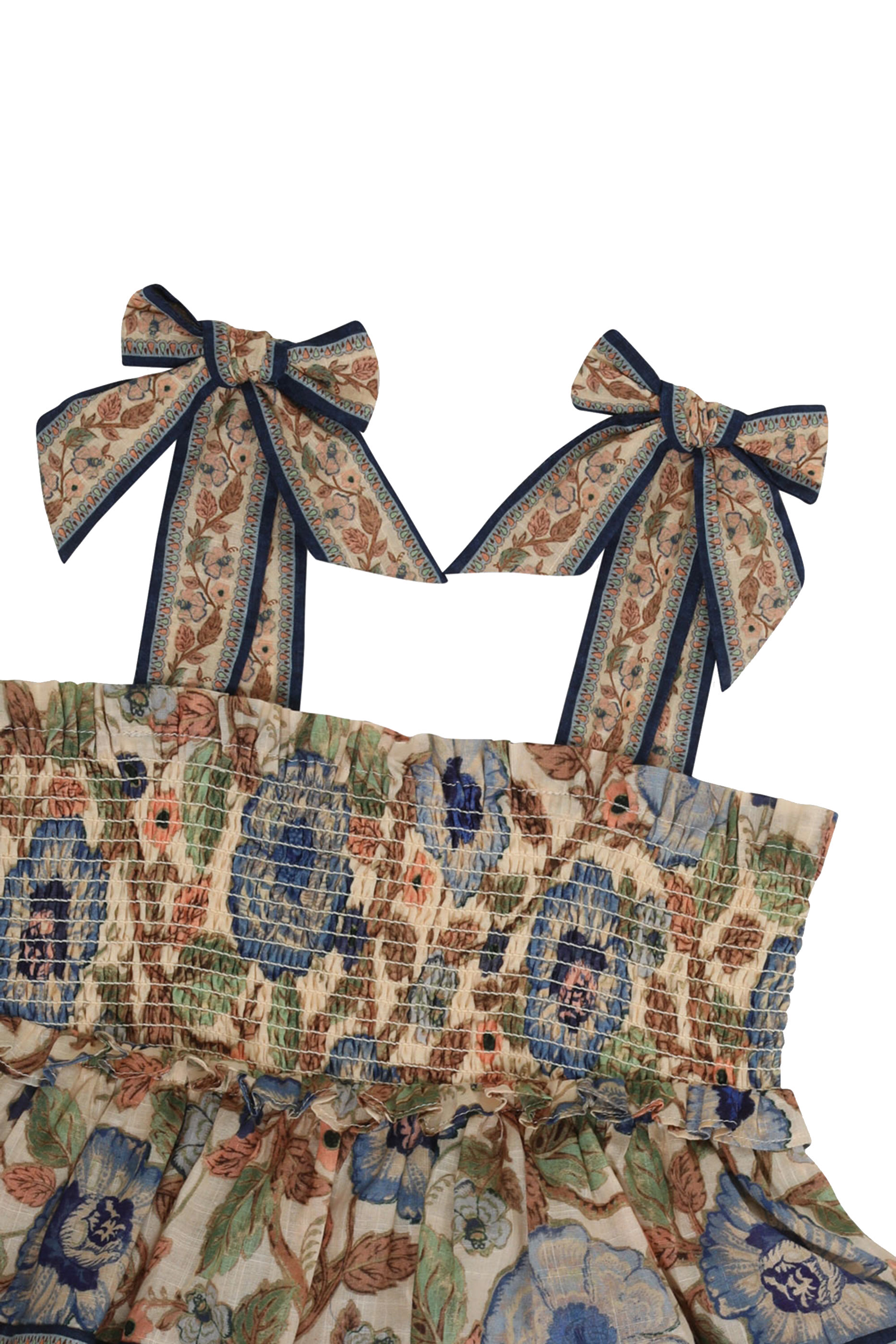 فستان جوني بطبقات كشكش للأطفال