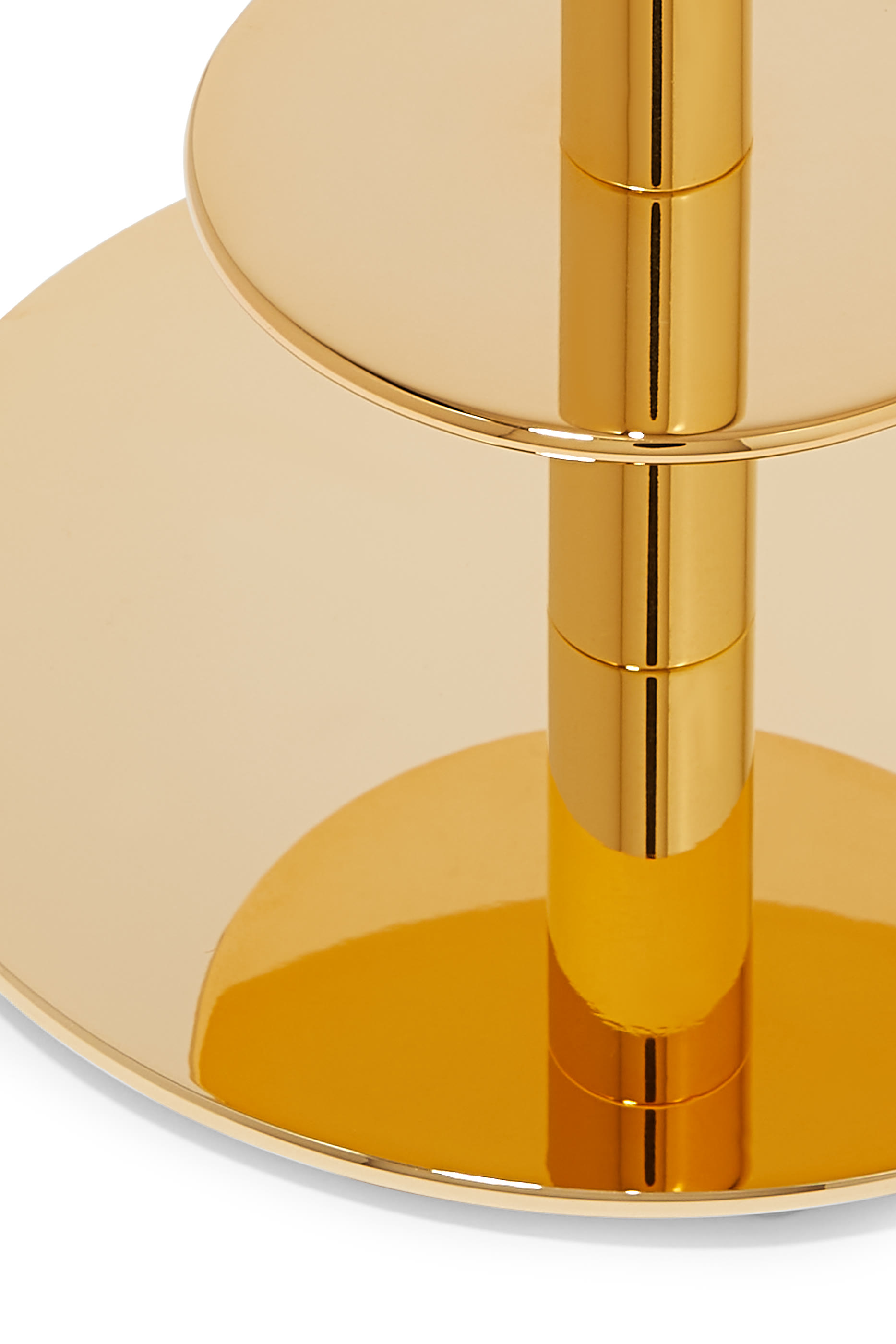 حامل ورق حمام ذهبي