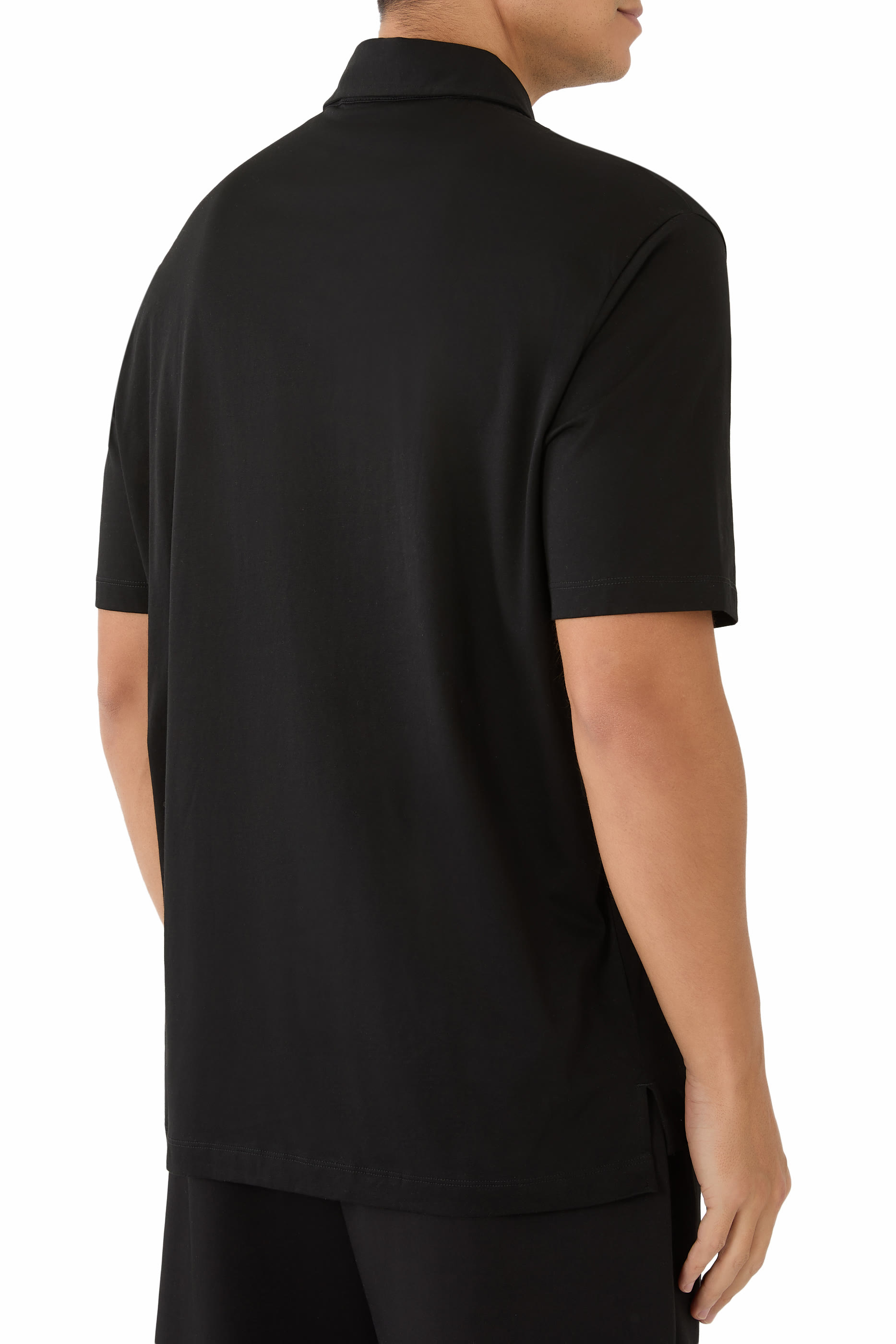 قميص بولو بشعار الماركة