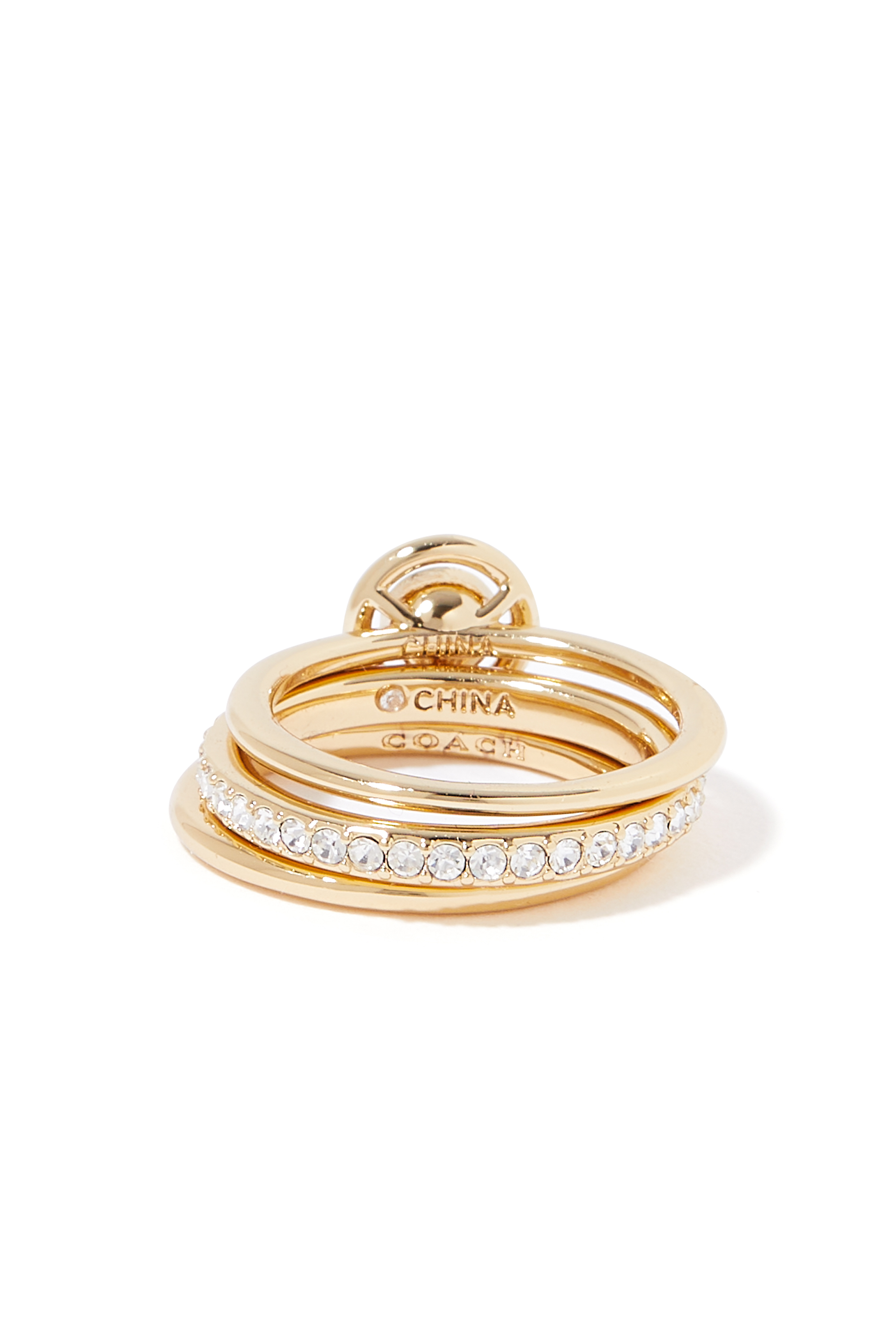 طقم خواتم بتصميم دائري