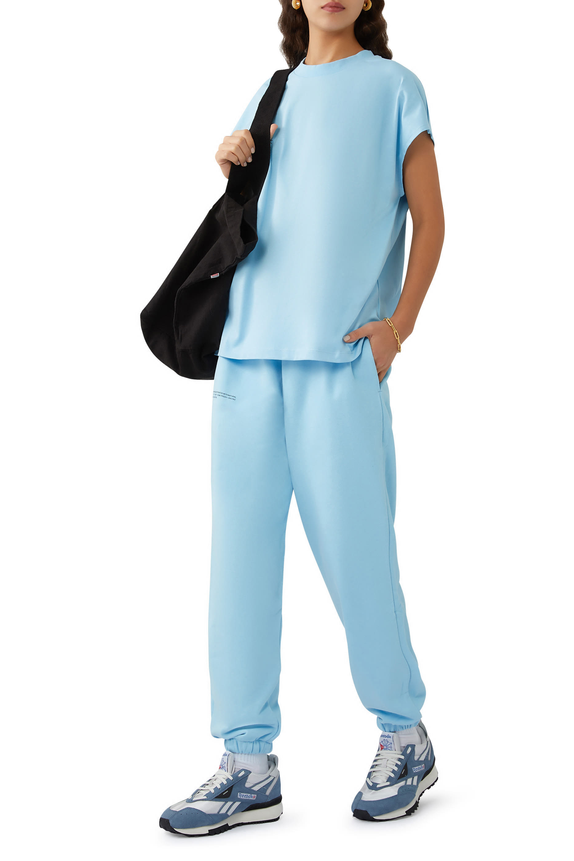 تيشيرت بأكتاف قصيرة قطن عضوي PPRMINT