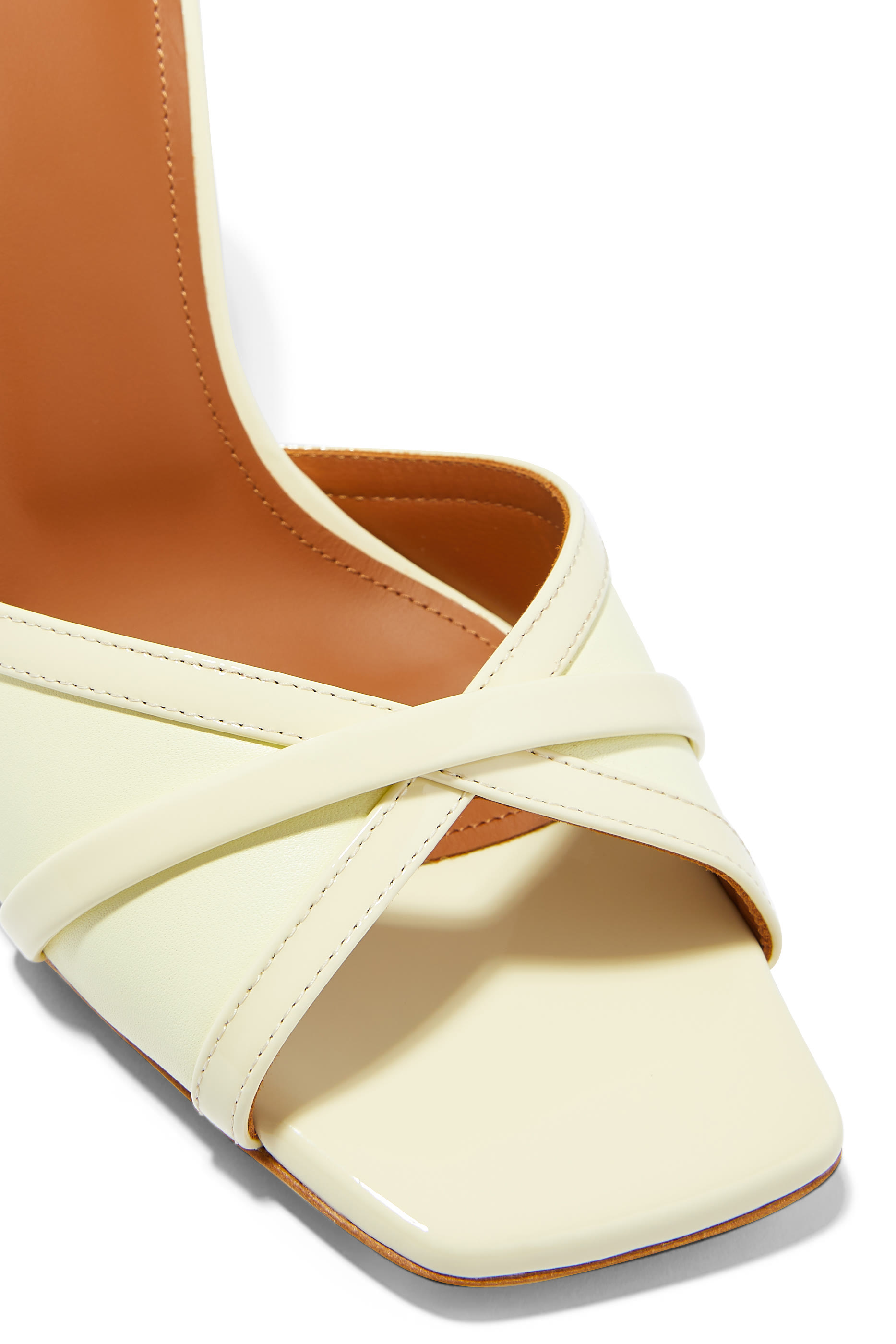 حذاء بيرلا 85 مفتوح من الخلف جلد