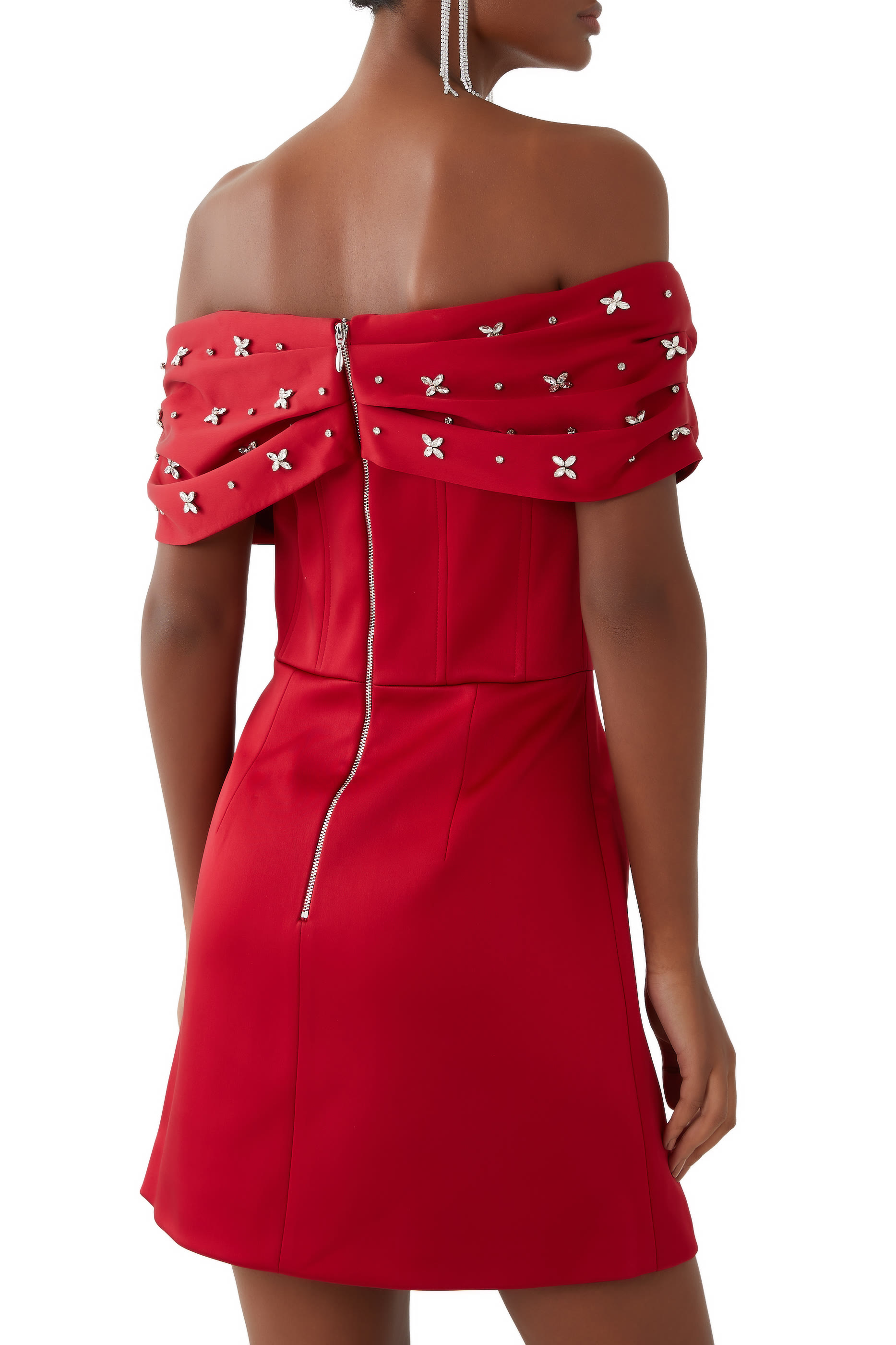 فستان كارميلا  إكس نيكي نيلتون قصير