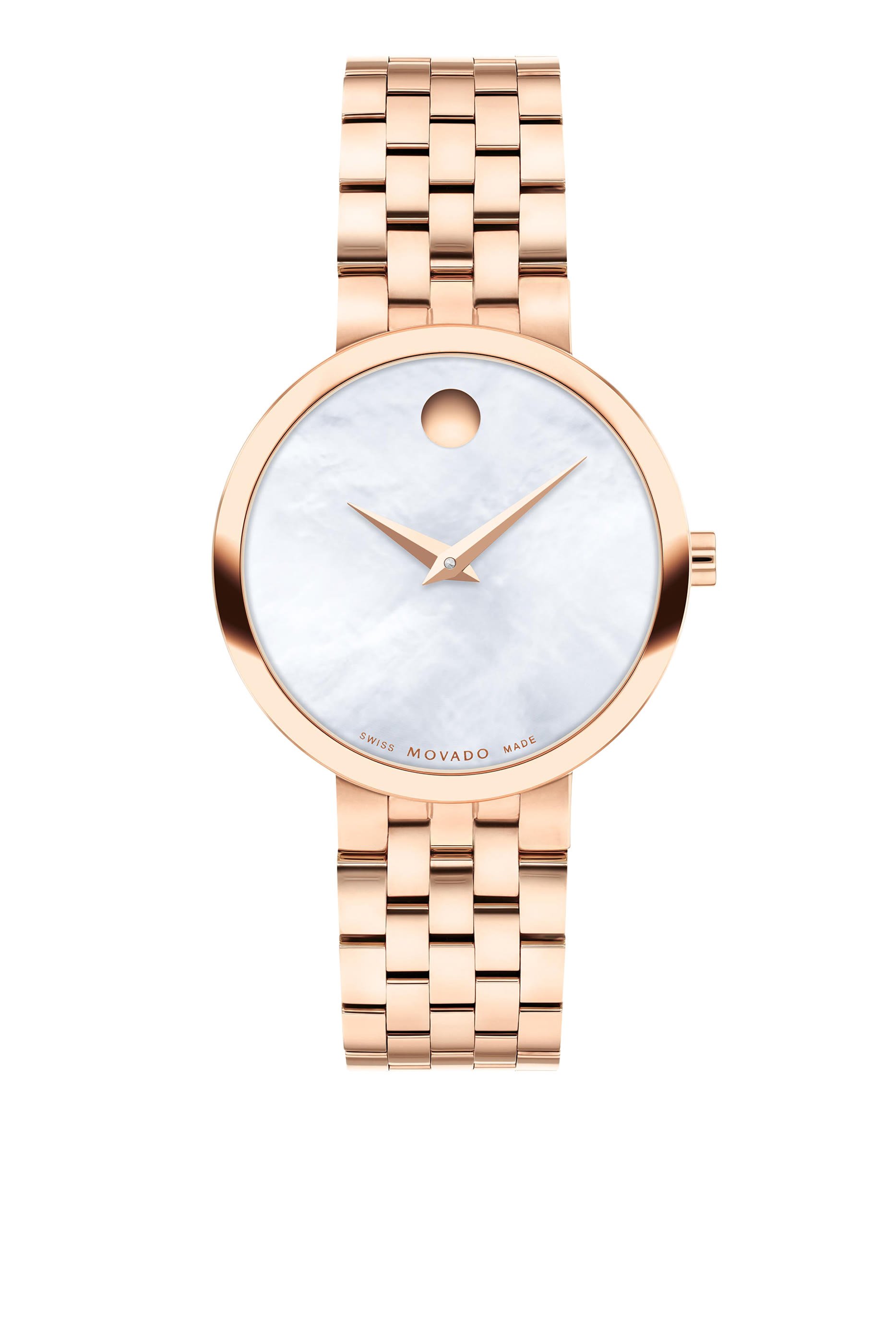 ساعة ميوزيم كلاسيكية ستانلس ستيل