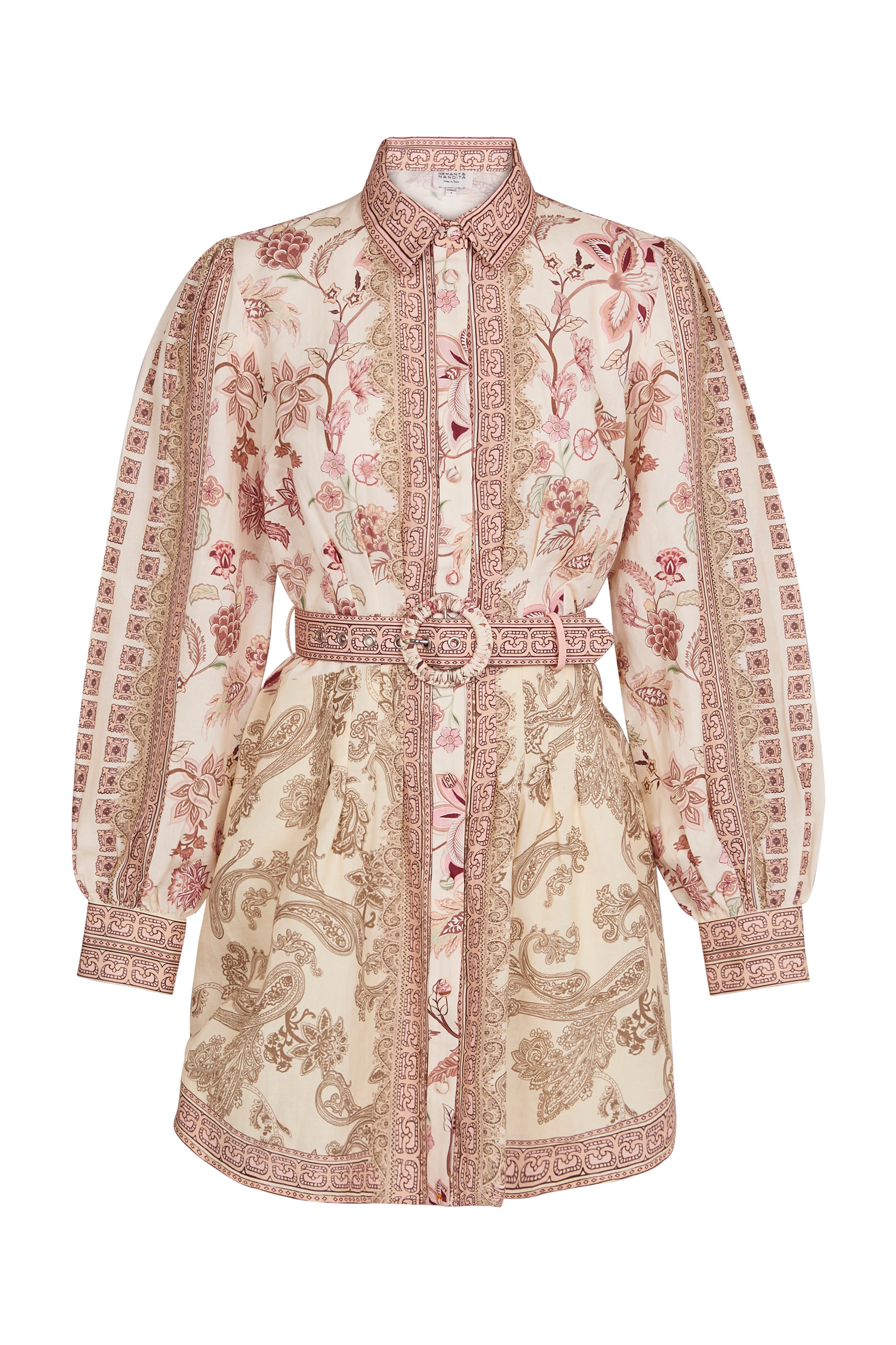 فستان داني قصير بحزام