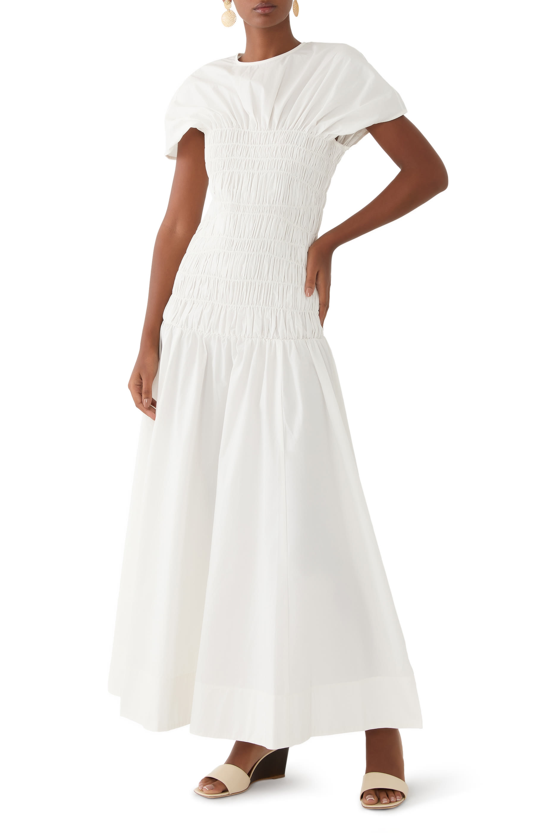 فستان بييرا متوسط الطول