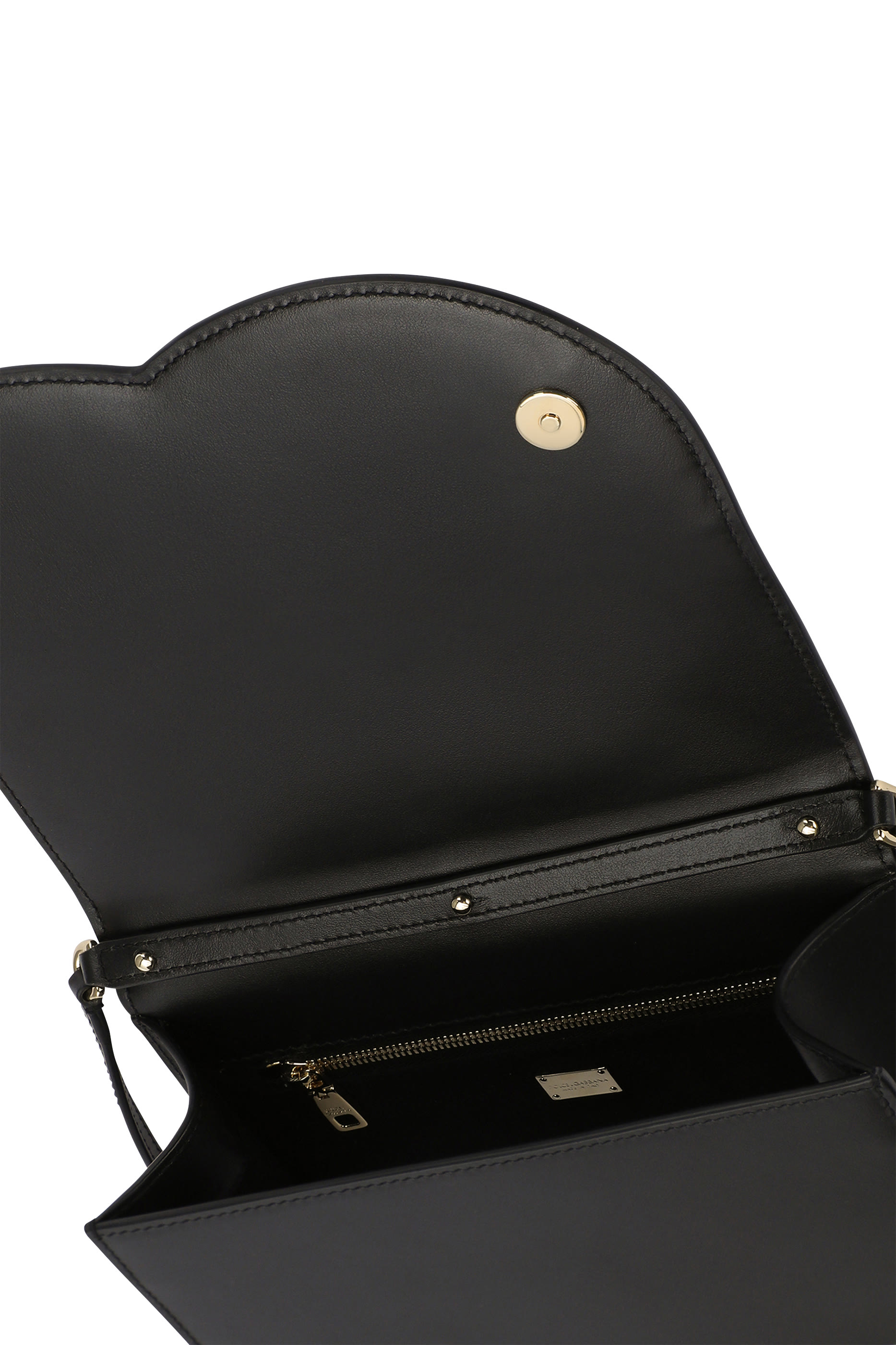 حقيبة كروس بودي بشعار الماركة جلد عجل