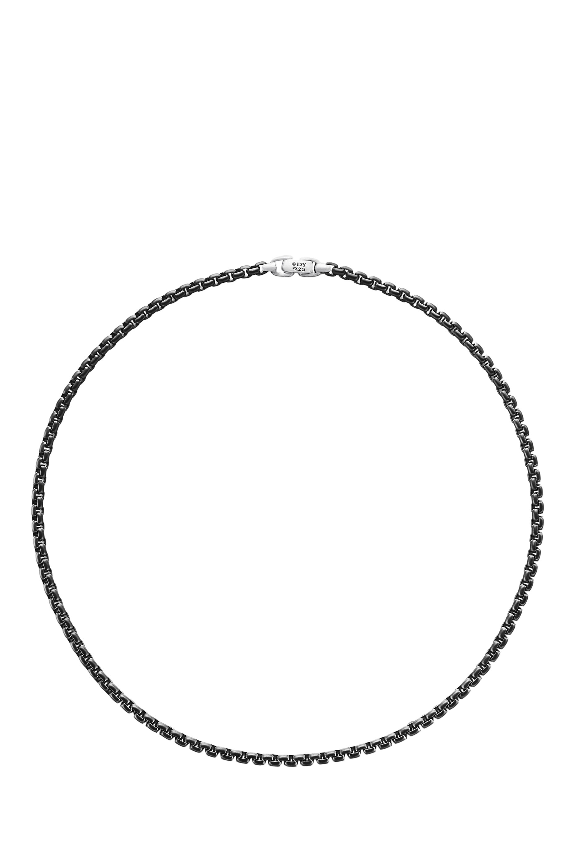 قلادة بحلقات مربعة، ستانلس ستيل