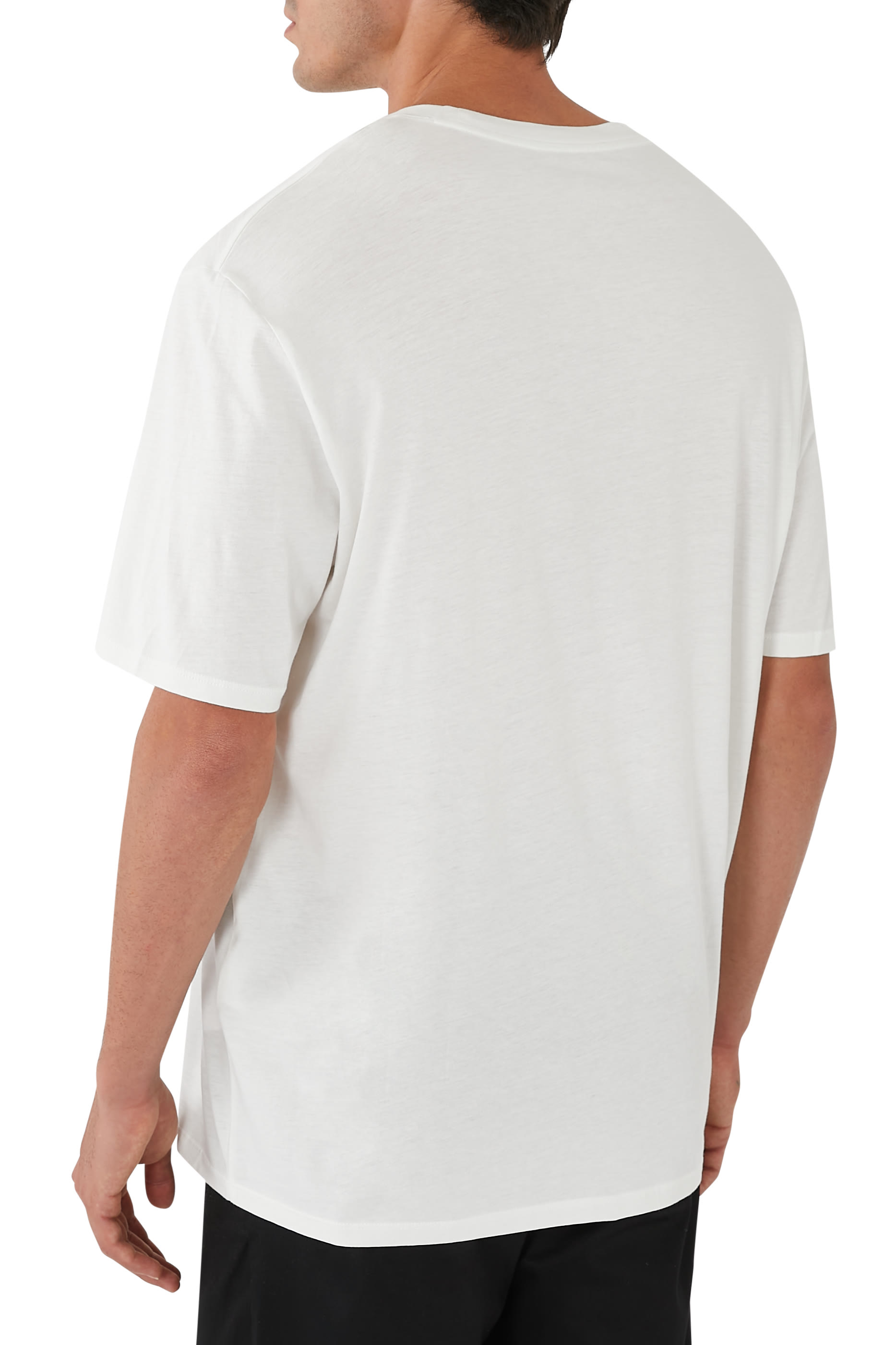 تيشيرت جمنازيوم بياقة ضيقة