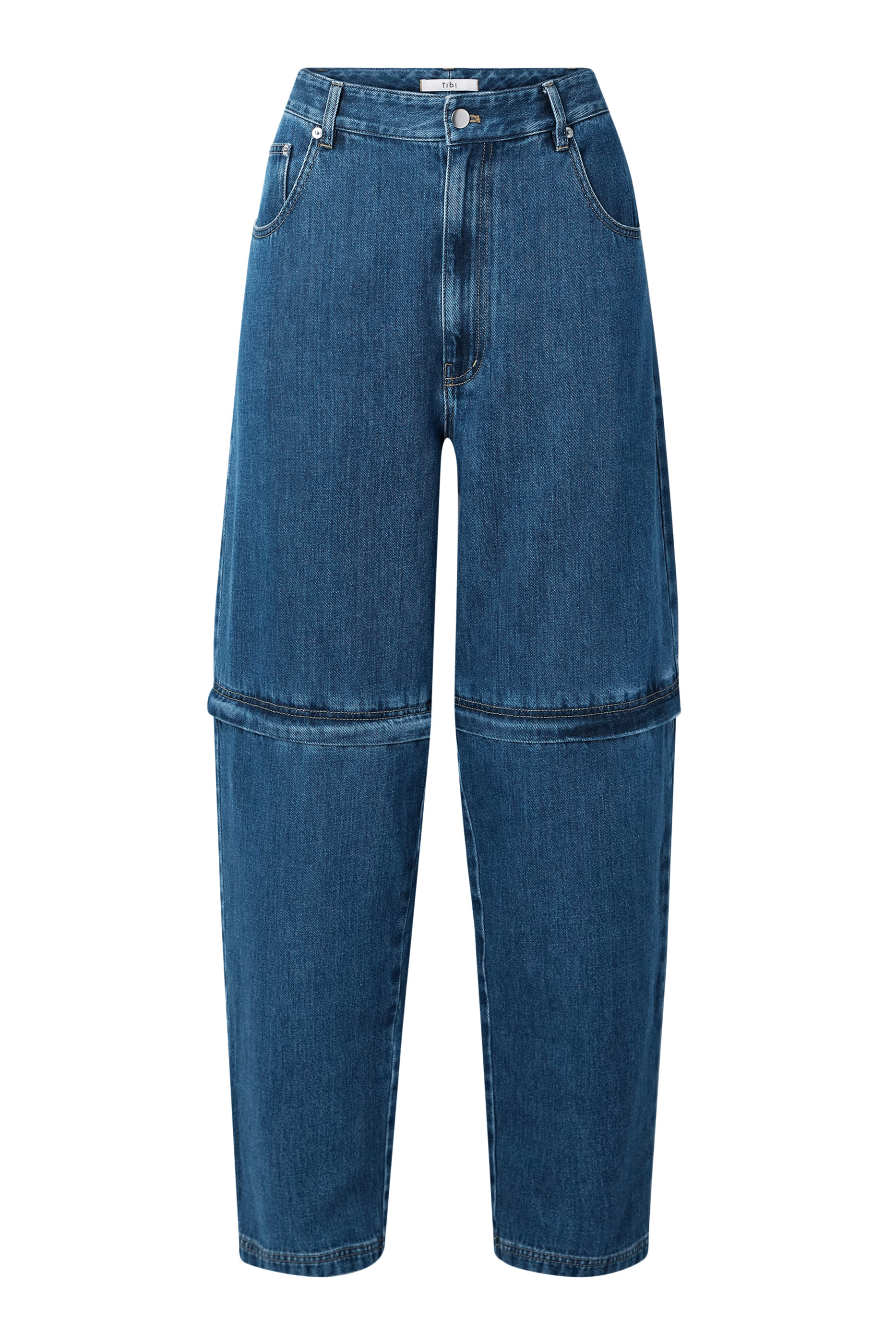 بنطال جينز لارس كونفرتبل بسحاب دنيم