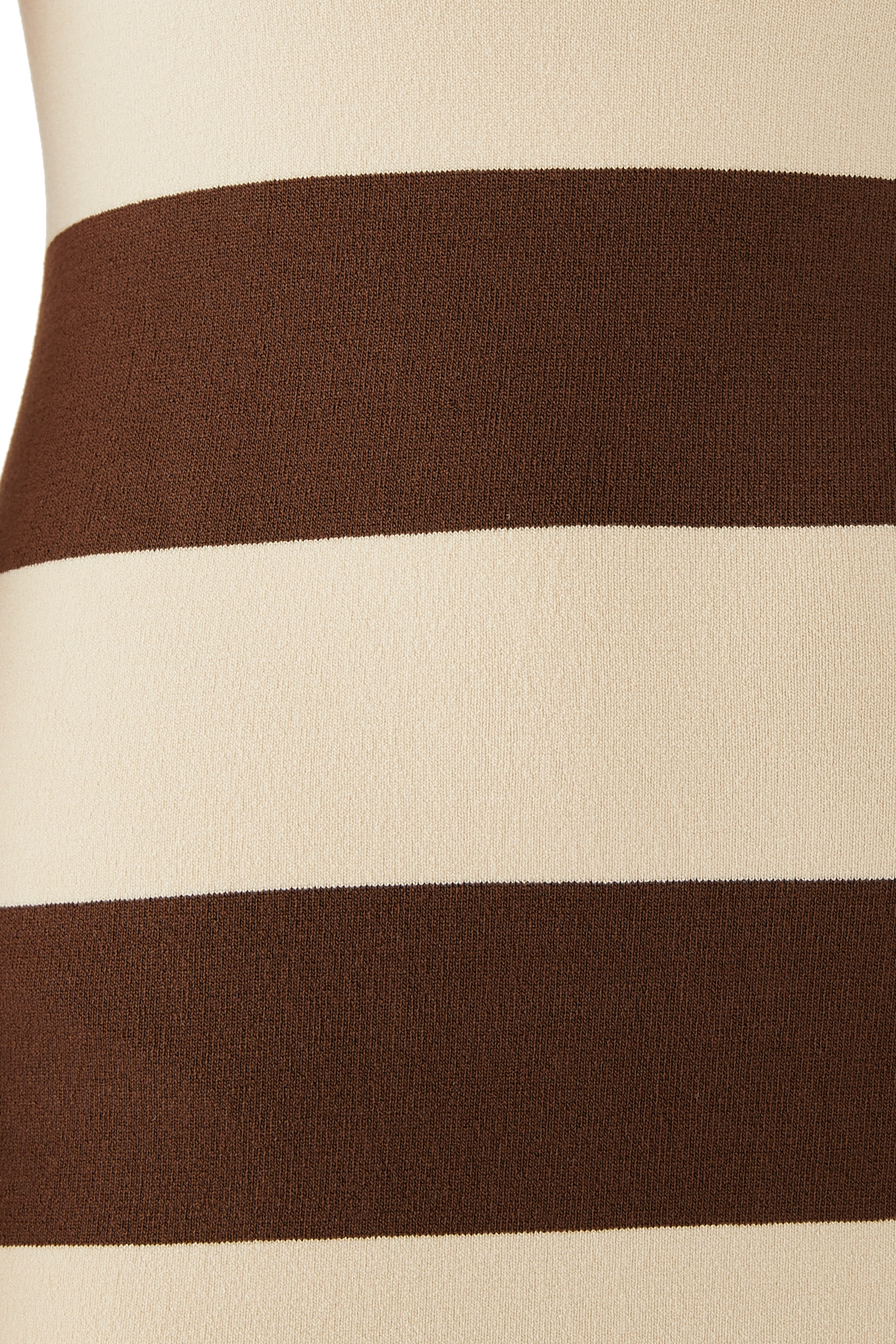 فستان ثيو بلا حمالات مخطط