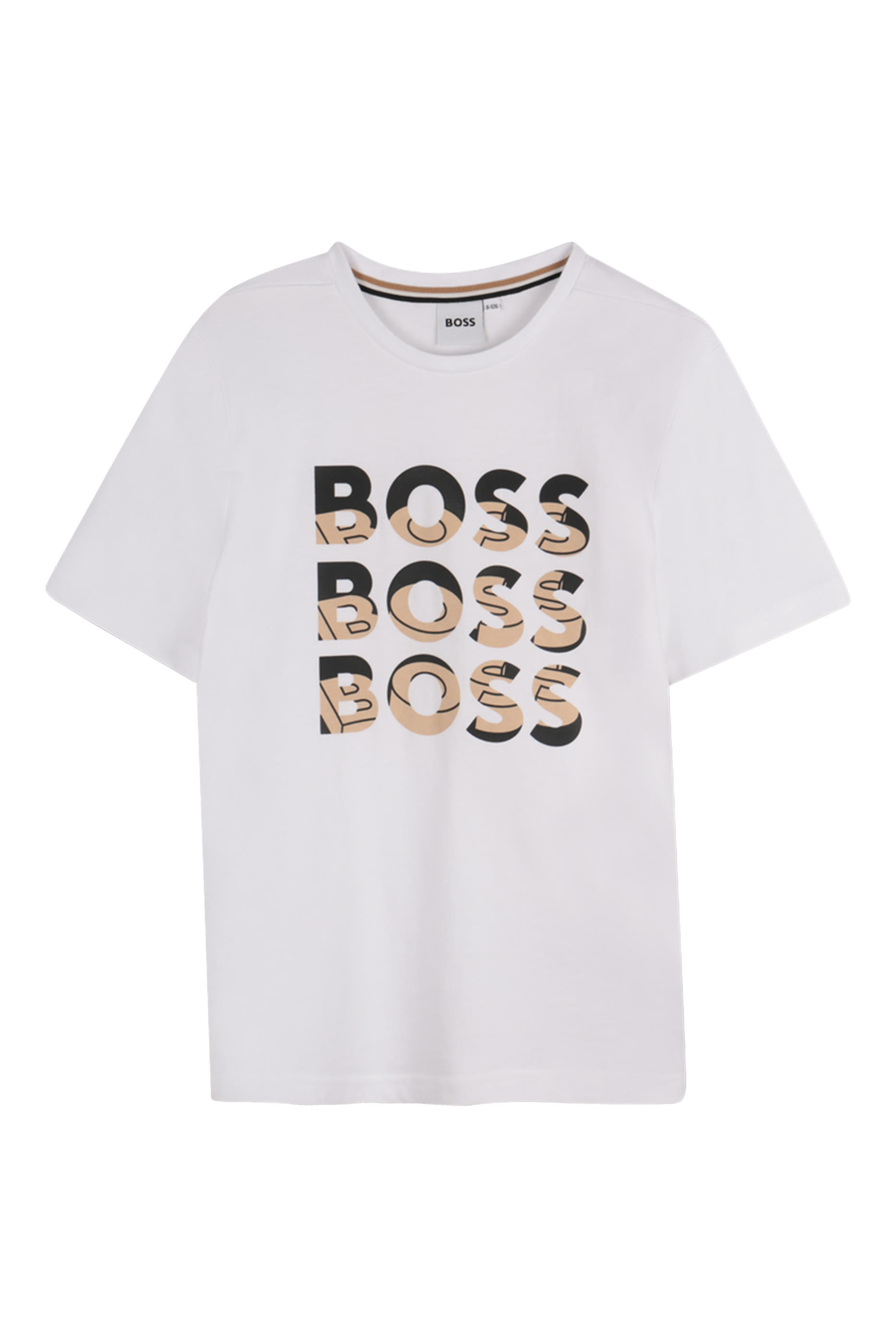 تيشيرت بشعار الماركة للأطفال