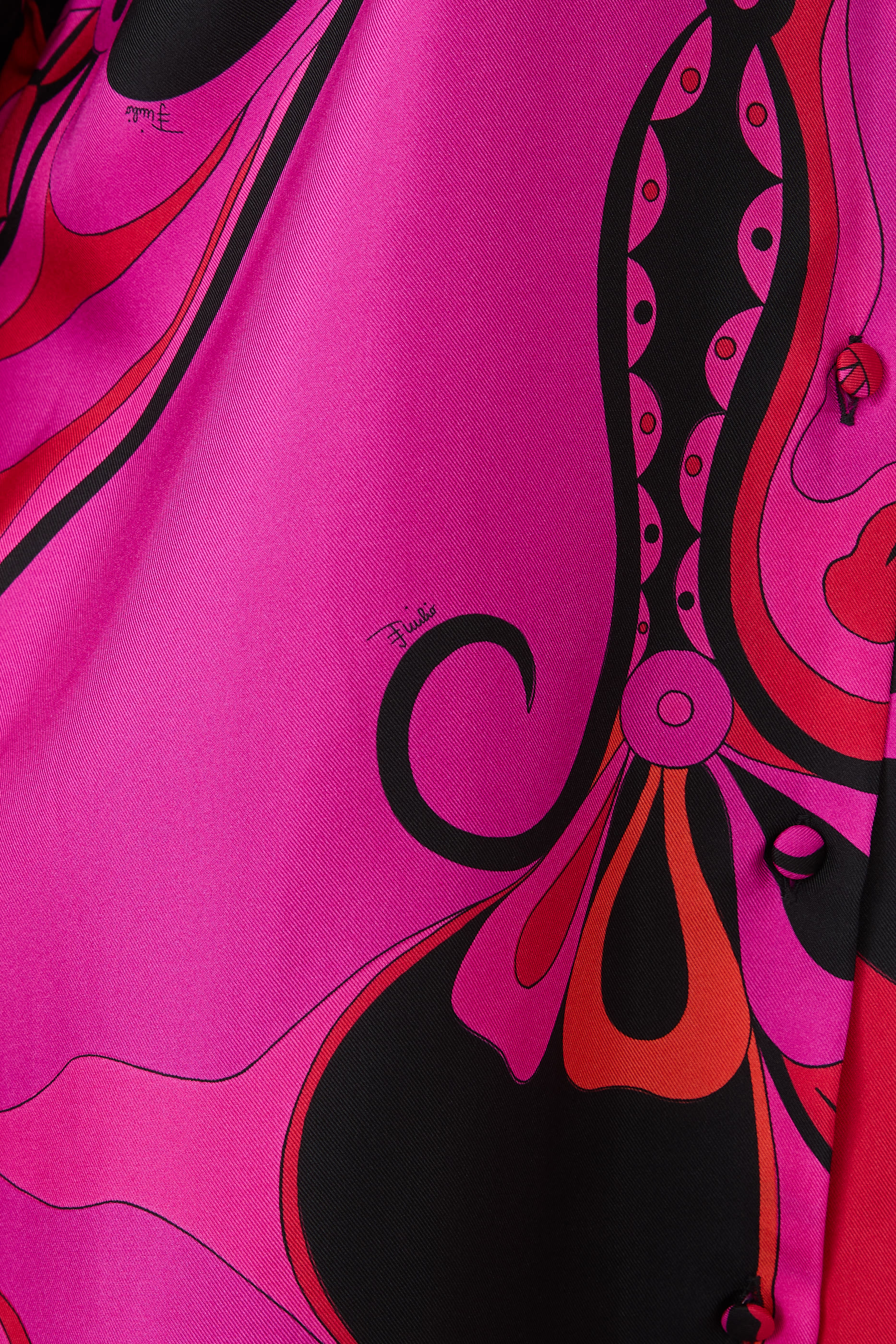 قميص بنقشة اوركيدي